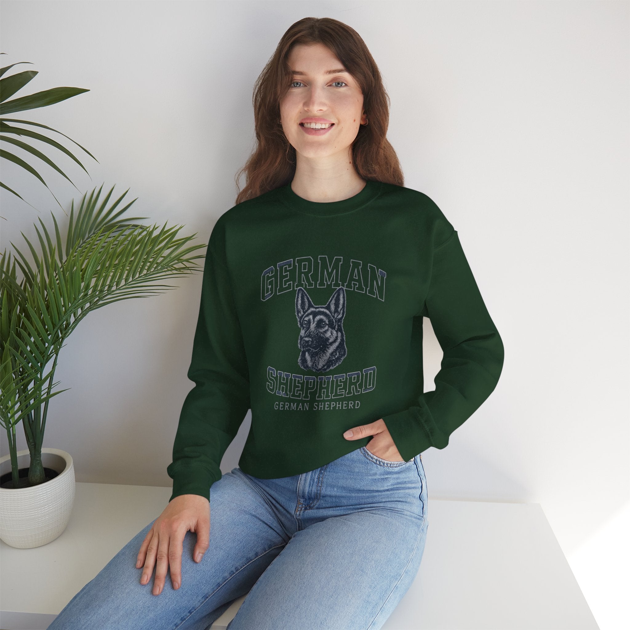 German Shepherd Crewneck Sweatshirt for Loyal Owners