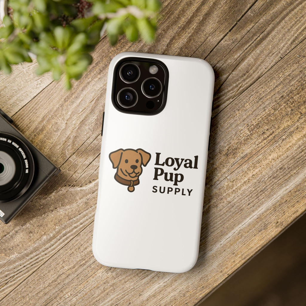 Custom Dog Lover Phone Case, Pet Owner Gifts, Loyal Pup Supply Case, Cute Dog Design, Unique Phone Cover for Dog Lovers