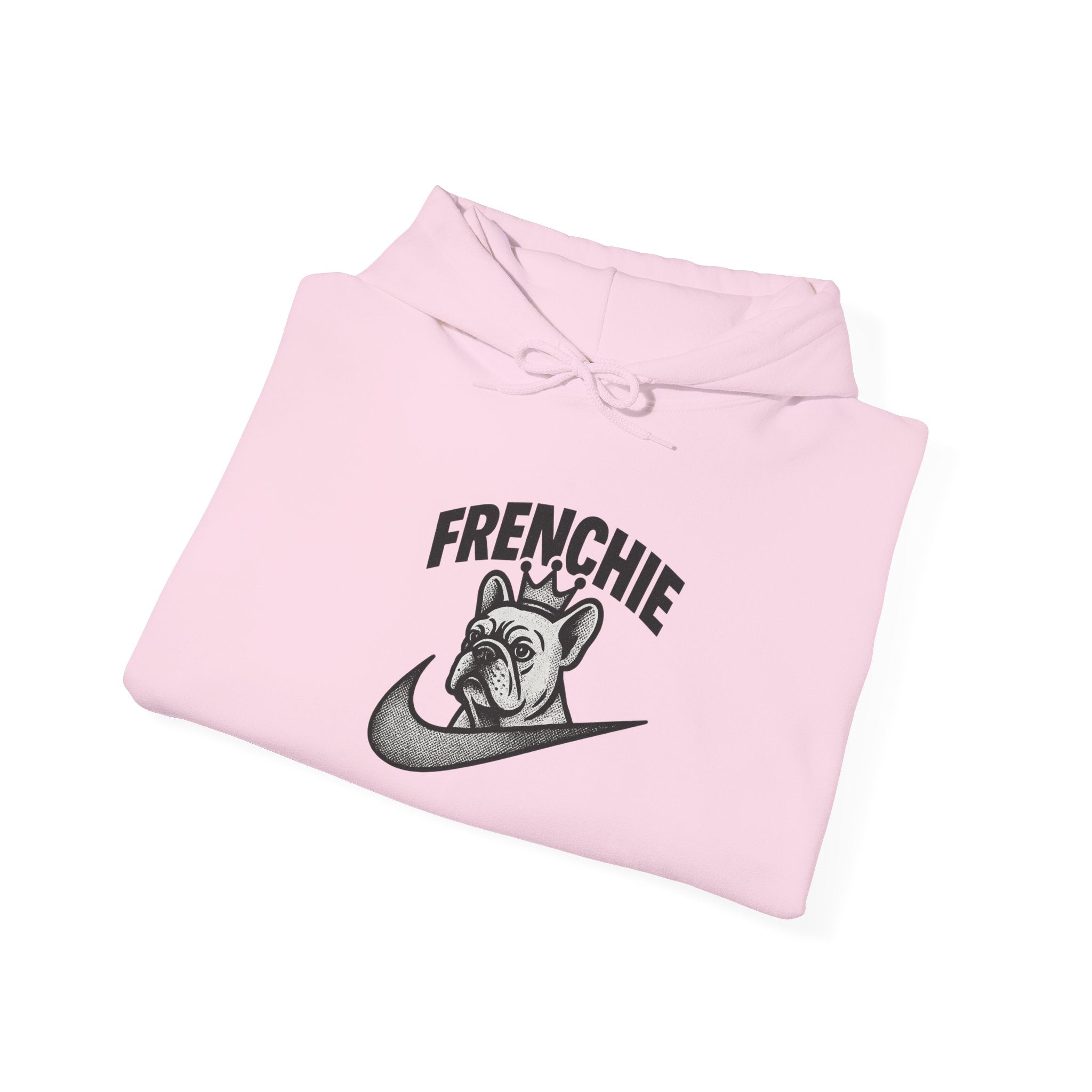 Frenchie Hoodie - Unisex Heavy Blend™, Dog Lover Sweatshirt, Perfect for Casual Wear, Gift for Pet Owners, Cozy Hooded Sweatshirt