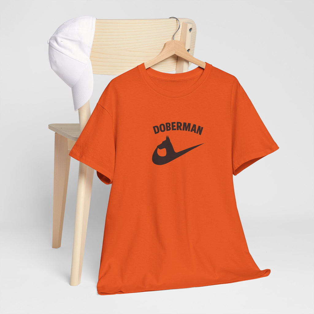 Doberman Unisex Tee – Bold Dog Lover Shirt, Guard Dog Style, Casual Pet Owner Apparel