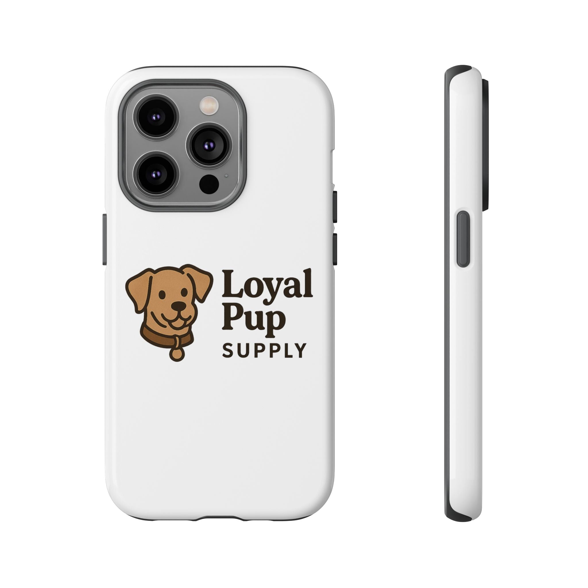 Custom Dog Lover Phone Case, Pet Owner Gifts, Loyal Pup Supply Case, Cute Dog Design, Unique Phone Cover for Dog Lovers
