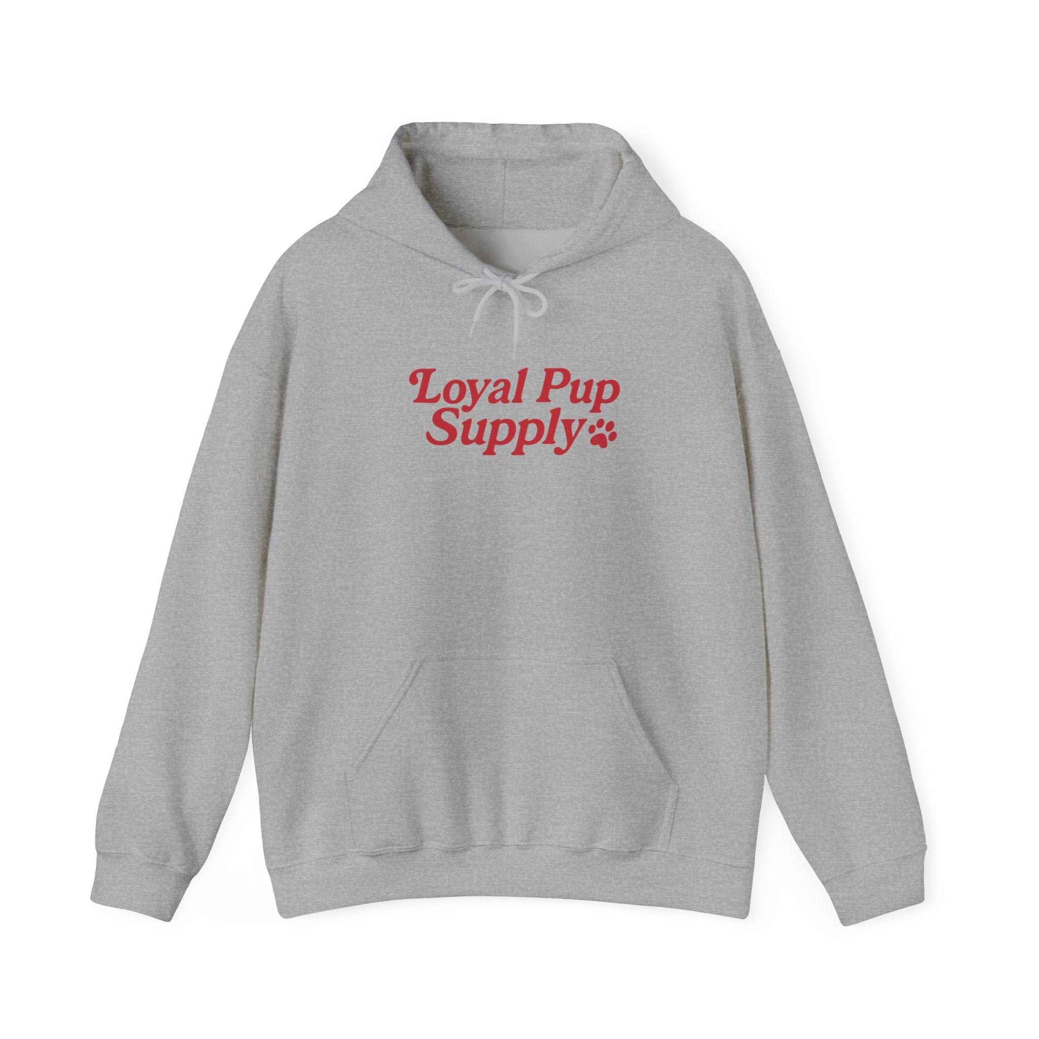 Loyal Pup Supply Hoodie, Cozy Sweatshirt for Dog Lovers, Perfect for Pet Owners, Gifts for Dog Moms, Cute Canine Apparel