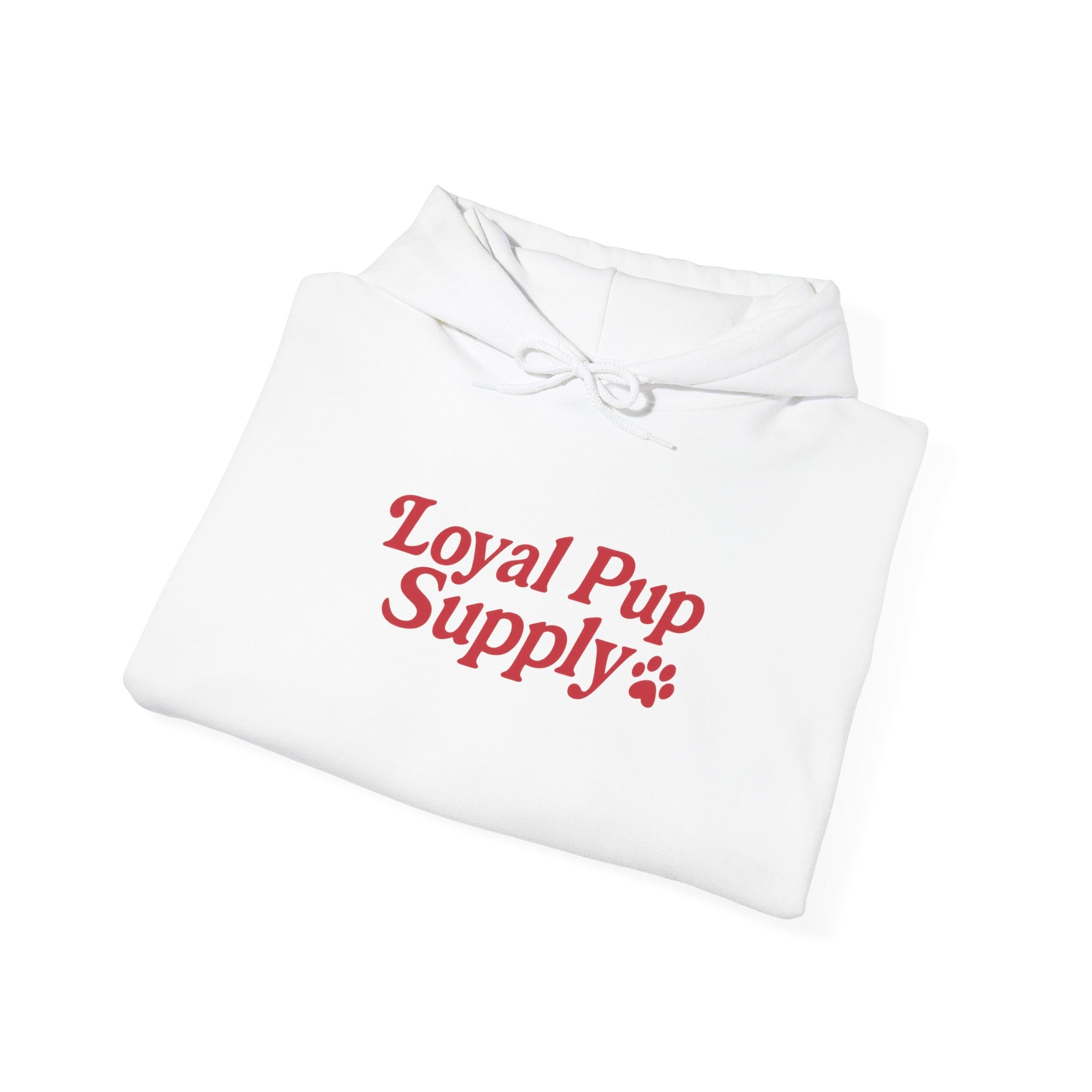 Loyal Pup Supply Hoodie, Cozy Sweatshirt for Dog Lovers, Perfect for Pet Owners, Gifts for Dog Moms, Cute Canine Apparel