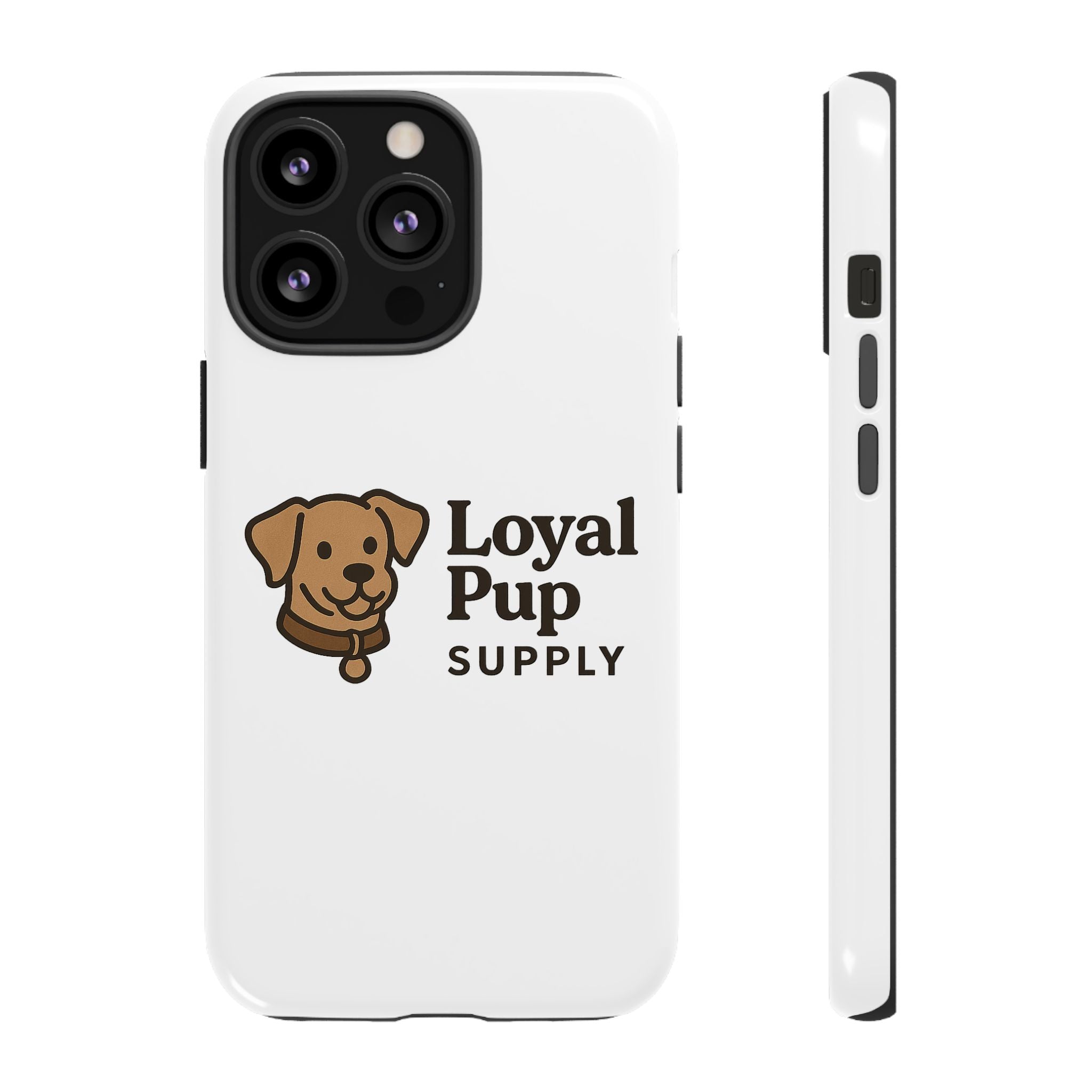 Custom Dog Lover Phone Case, Pet Owner Gifts, Loyal Pup Supply Case, Cute Dog Design, Unique Phone Cover for Dog Lovers