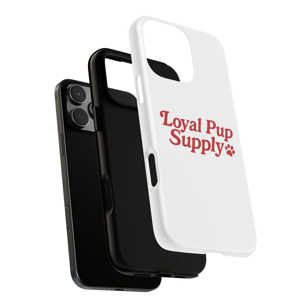 Dog Lover Phone Case | Tough Cases for Loyal Pup Supply | Gift for Pet Owners, Unique Dog Accessories, Best Friend Gift