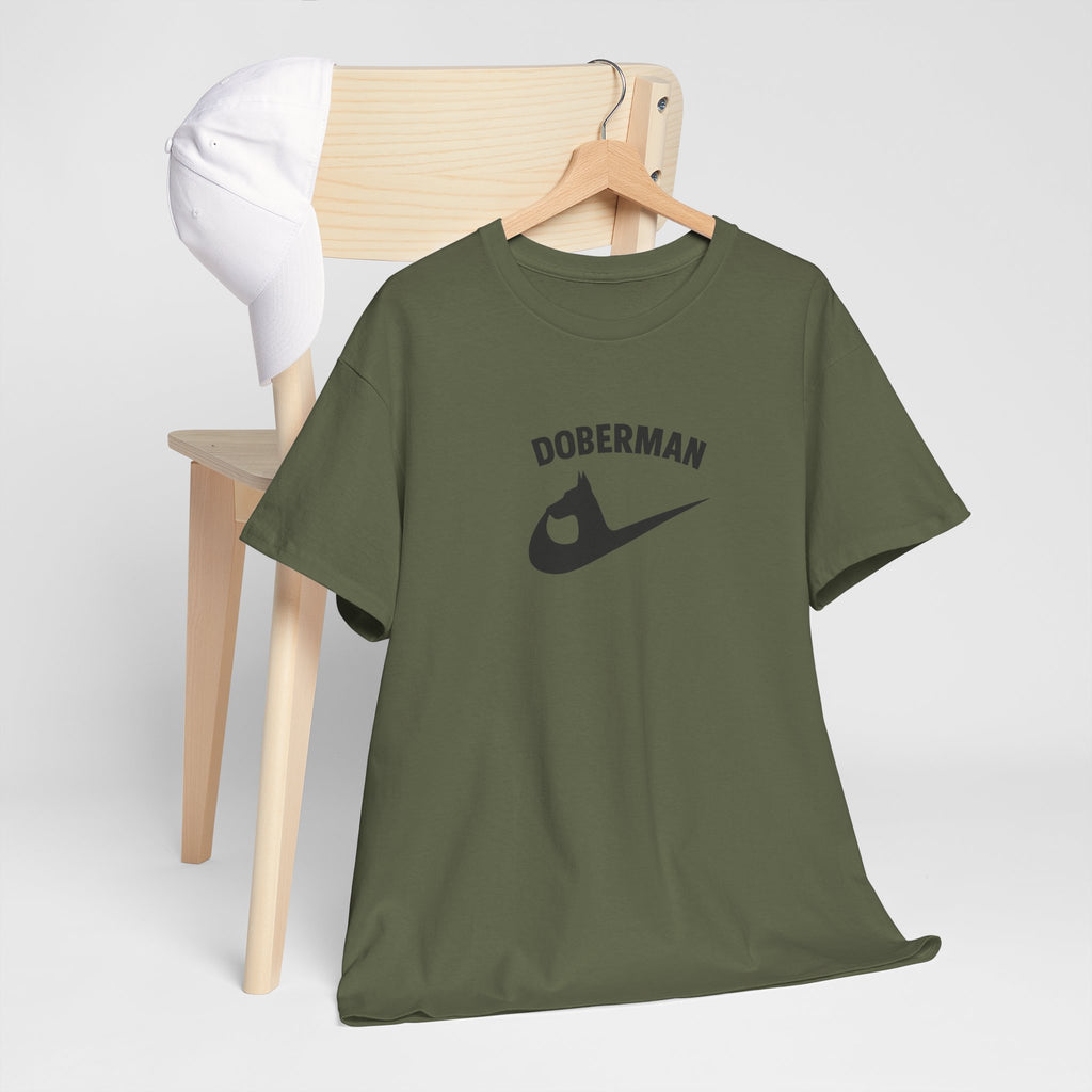 Doberman Unisex Tee – Bold Dog Lover Shirt, Guard Dog Style, Casual Pet Owner Apparel