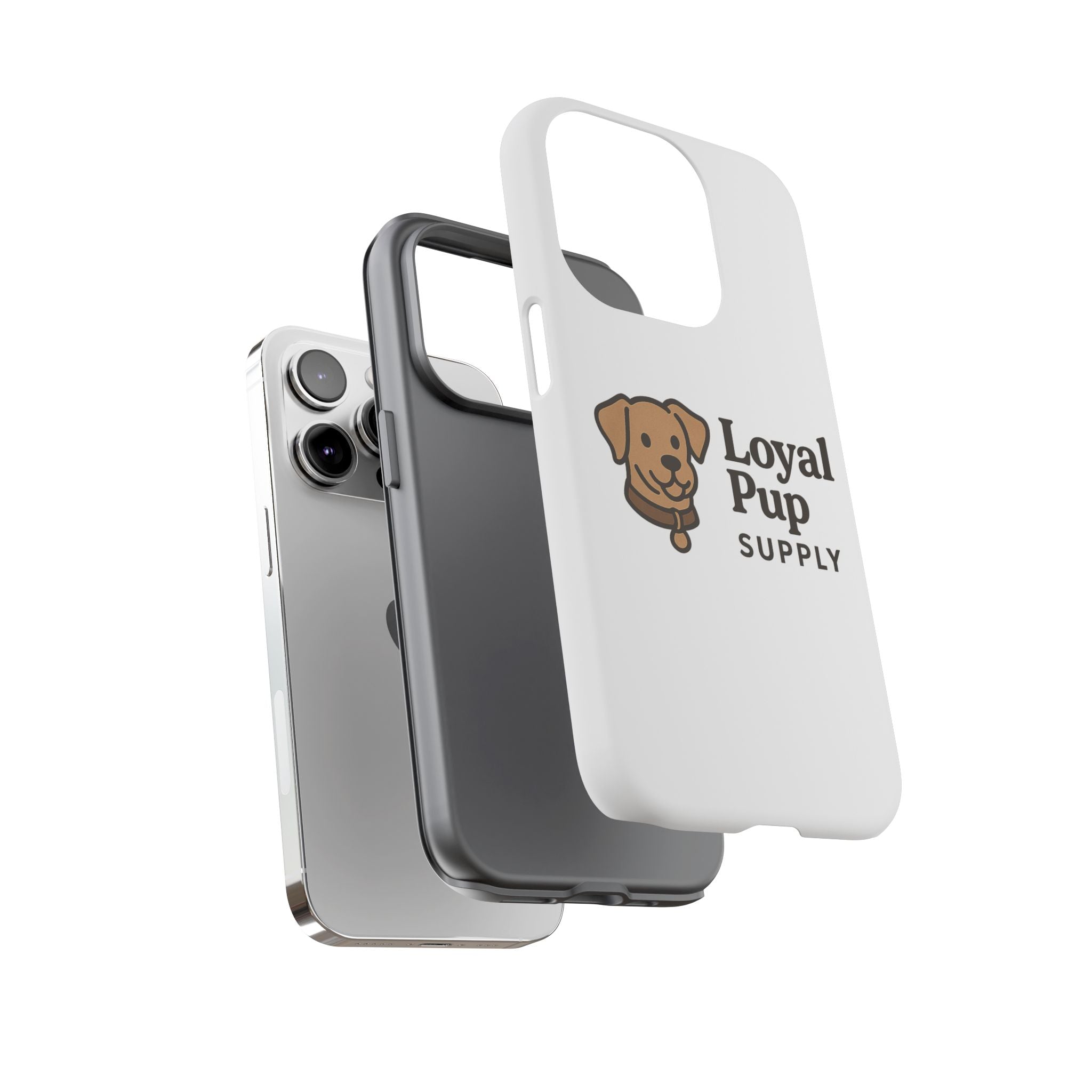 Custom Dog Lover Phone Case, Pet Owner Gifts, Loyal Pup Supply Case, Cute Dog Design, Unique Phone Cover for Dog Lovers