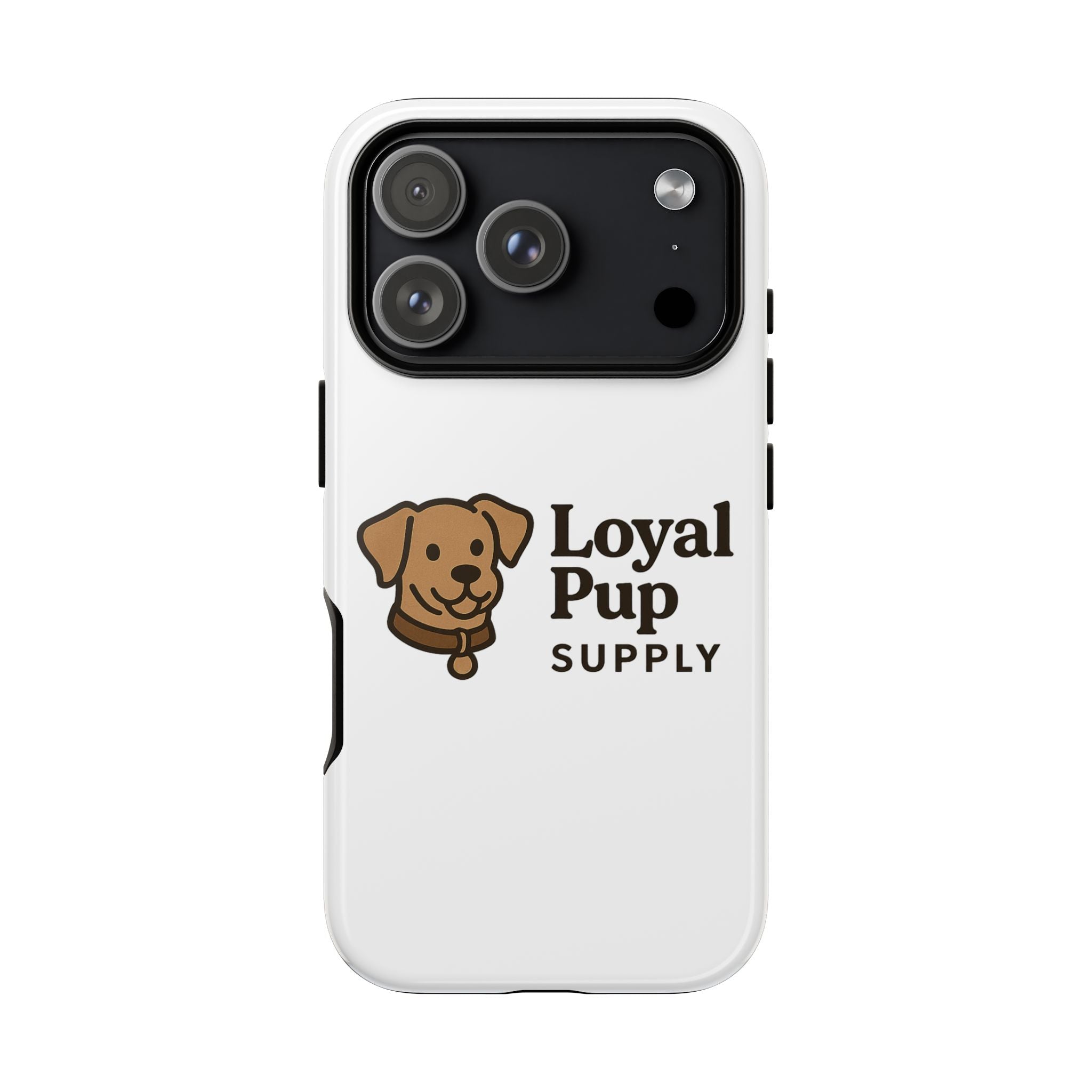 Custom Dog Lover Phone Case, Pet Owner Gifts, Loyal Pup Supply Case, Cute Dog Design, Unique Phone Cover for Dog Lovers