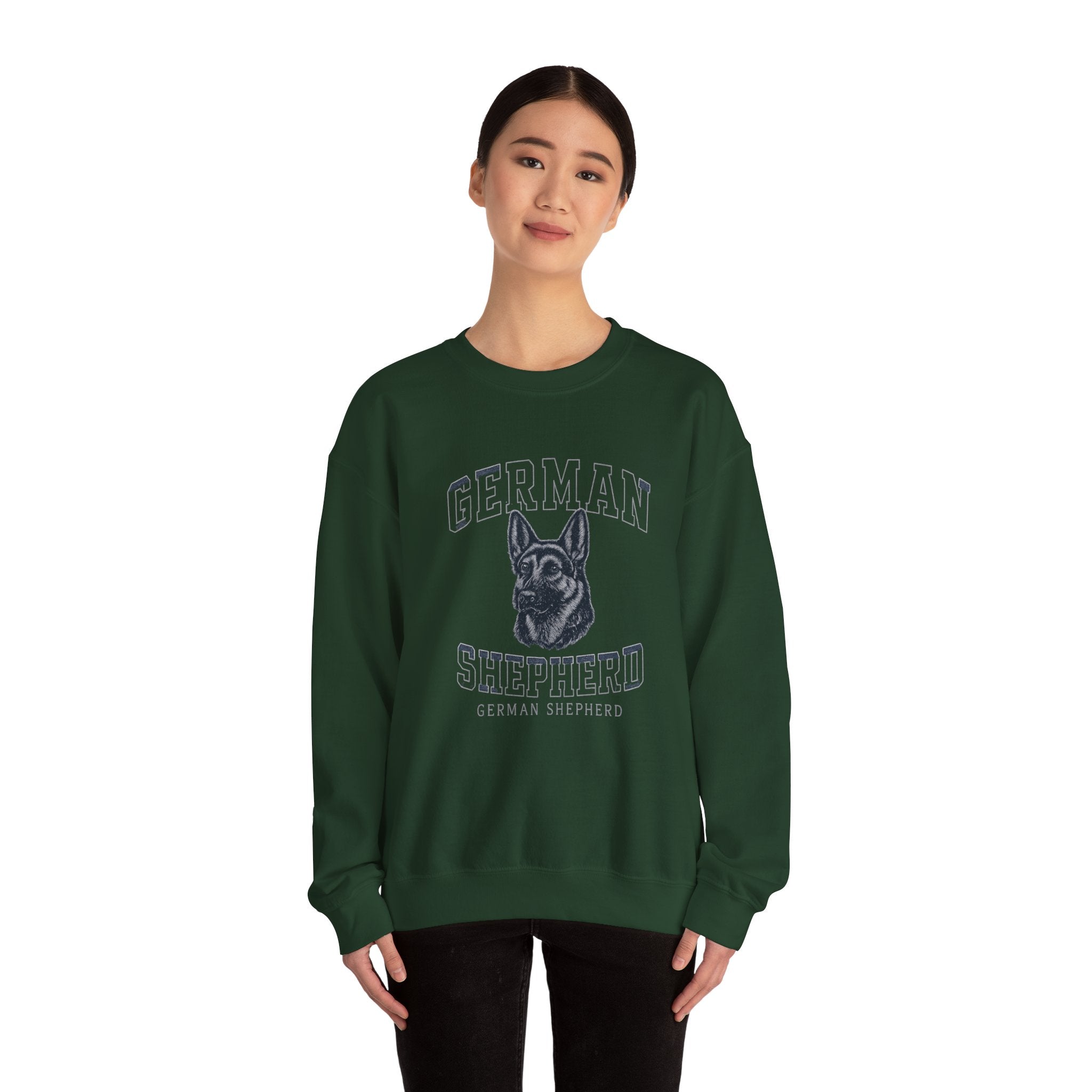 German Shepherd Crewneck Sweatshirt for Loyal Owners