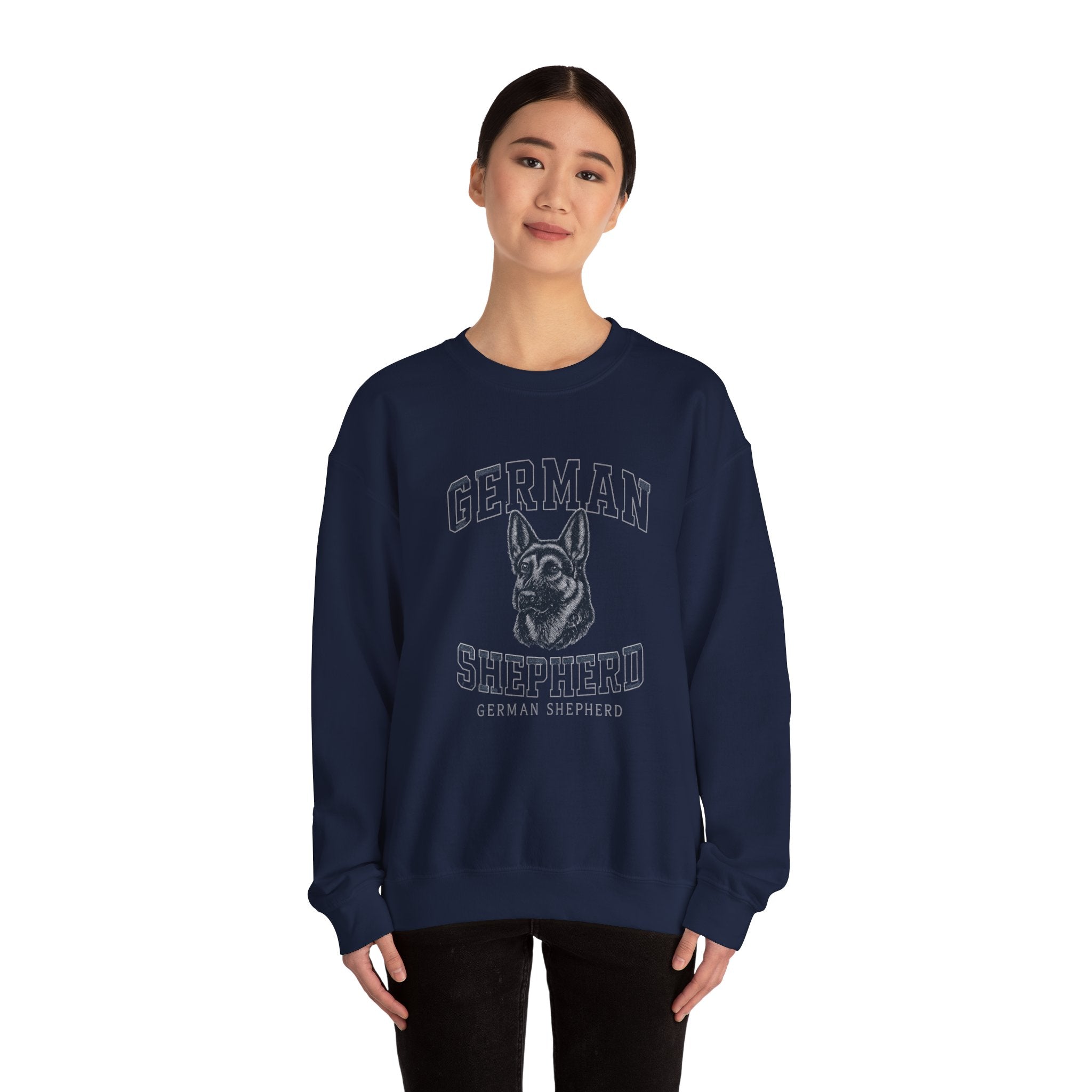 German Shepherd Crewneck Sweatshirt for Loyal Owners
