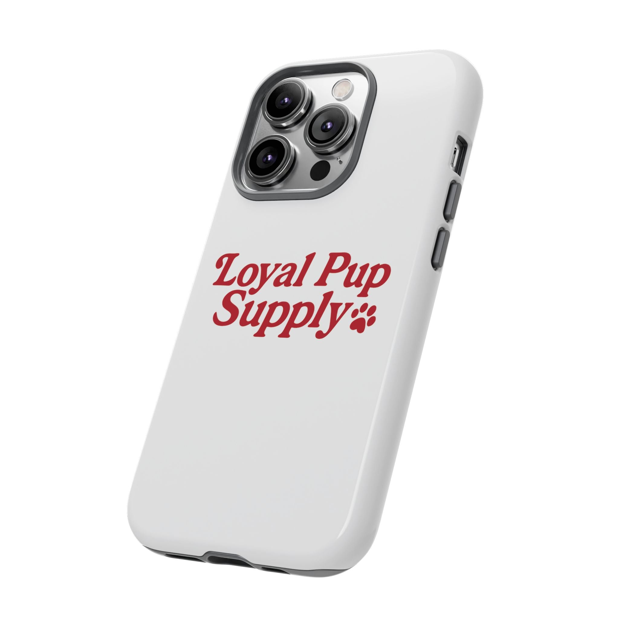 Dog Lover Phone Case | Tough Cases for Loyal Pup Supply | Gift for Pet Owners, Unique Dog Accessories, Best Friend Gift