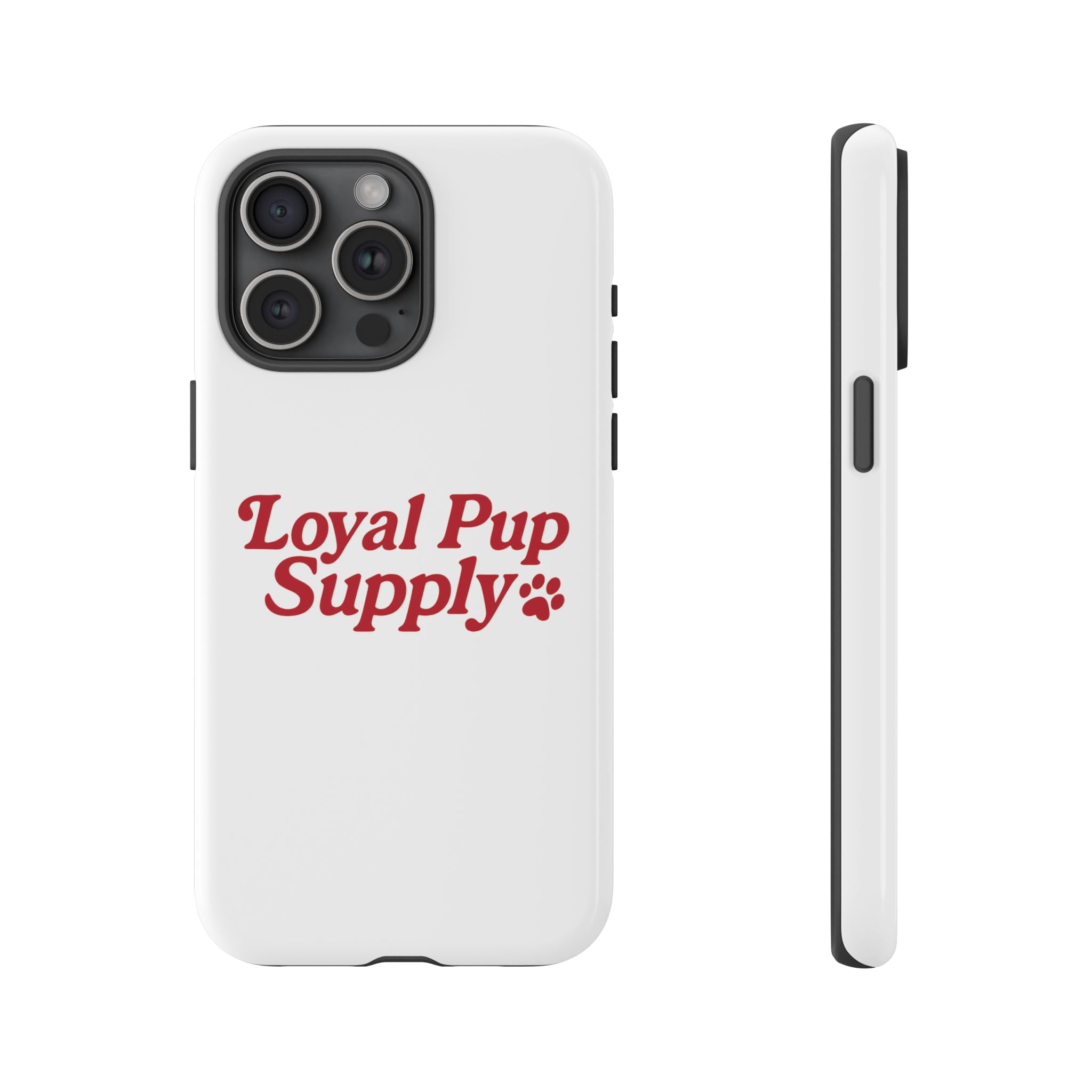 Dog Lover Phone Case | Tough Cases for Loyal Pup Supply | Gift for Pet Owners, Unique Dog Accessories, Best Friend Gift