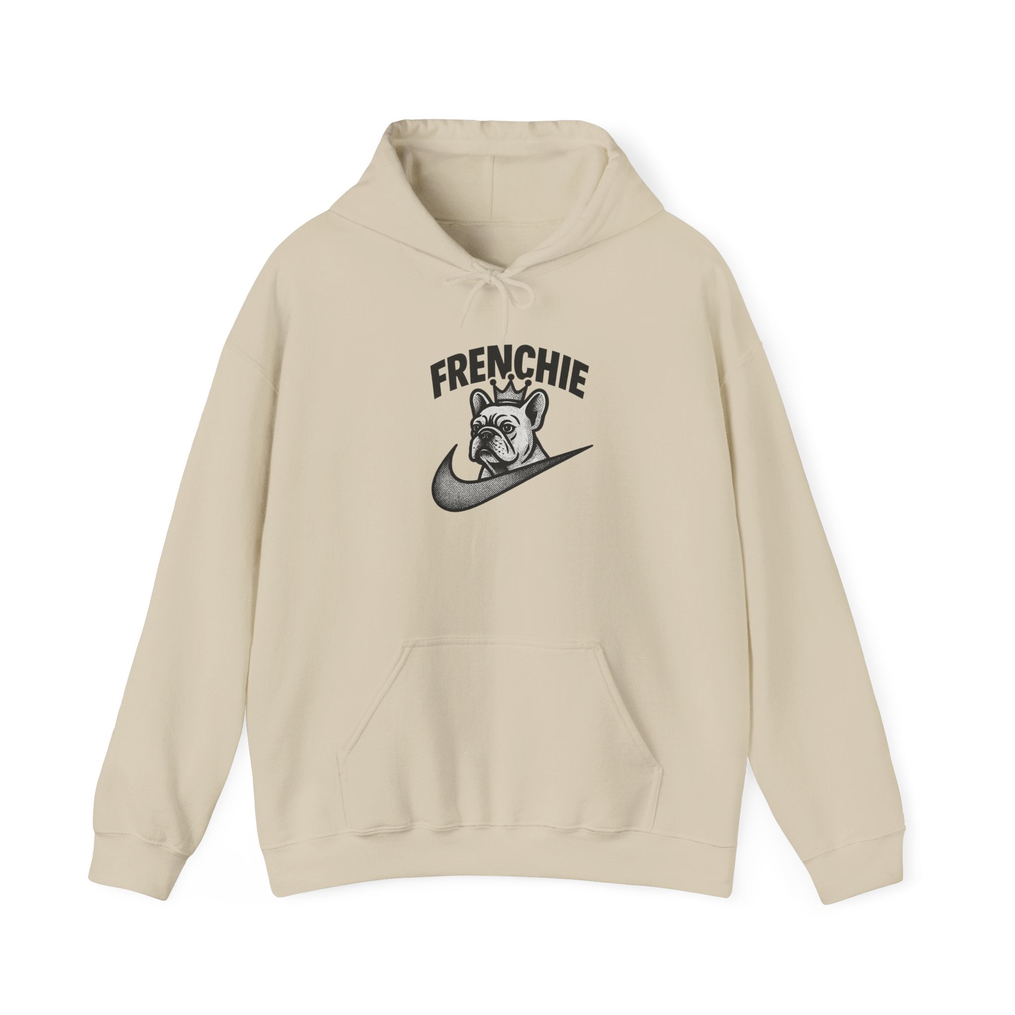 Frenchie Hoodie - Unisex Heavy Blend™, Dog Lover Sweatshirt, Perfect for Casual Wear, Gift for Pet Owners, Cozy Hooded Sweatshirt