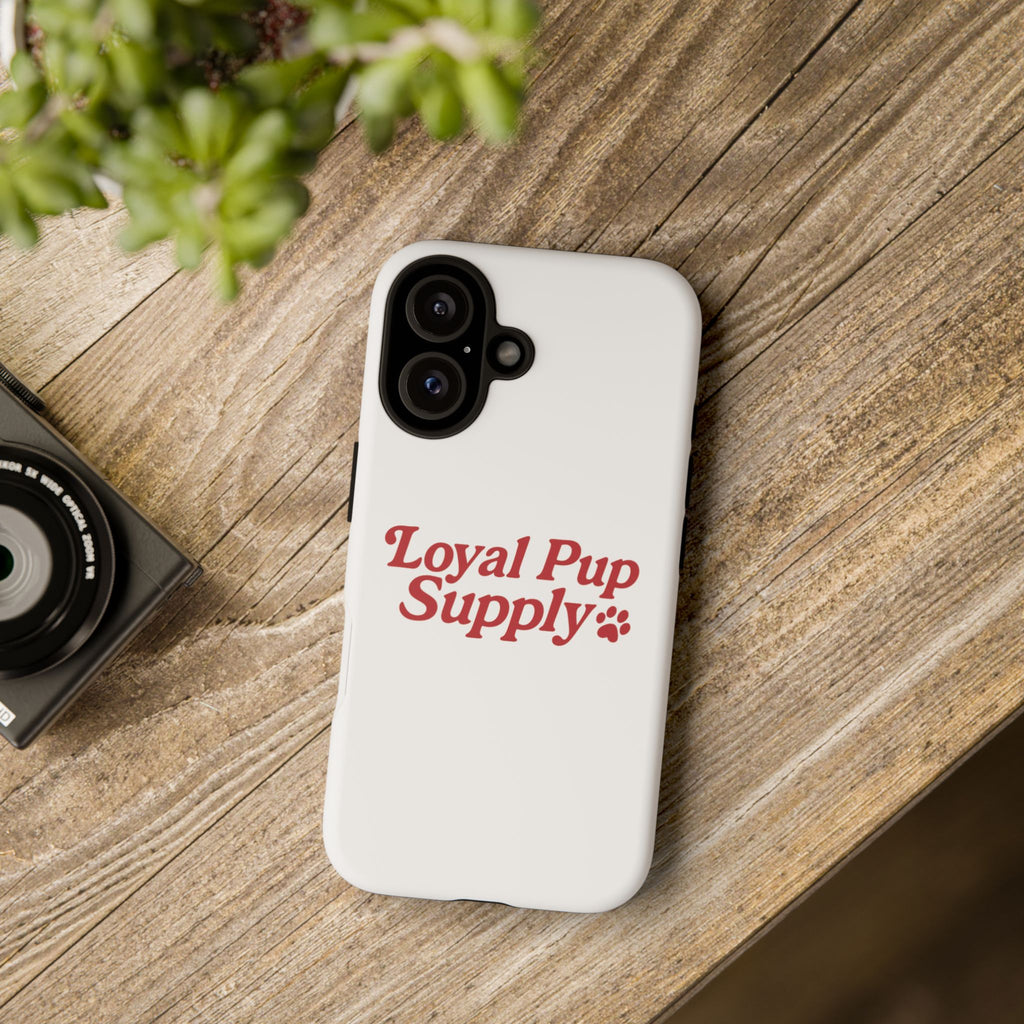 Dog Lover Phone Case | Tough Cases for Loyal Pup Supply | Gift for Pet Owners, Unique Dog Accessories, Best Friend Gift