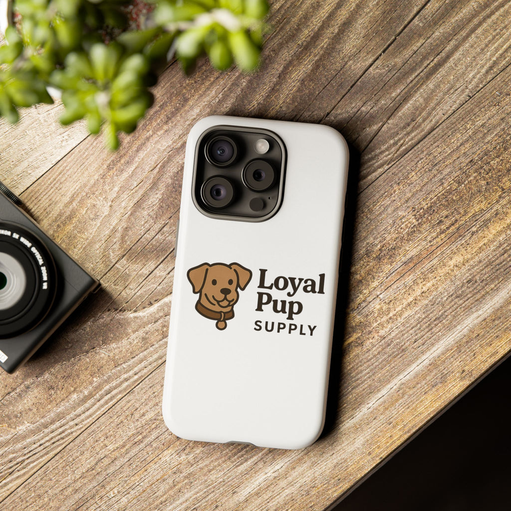 Custom Dog Lover Phone Case, Pet Owner Gifts, Loyal Pup Supply Case, Cute Dog Design, Unique Phone Cover for Dog Lovers