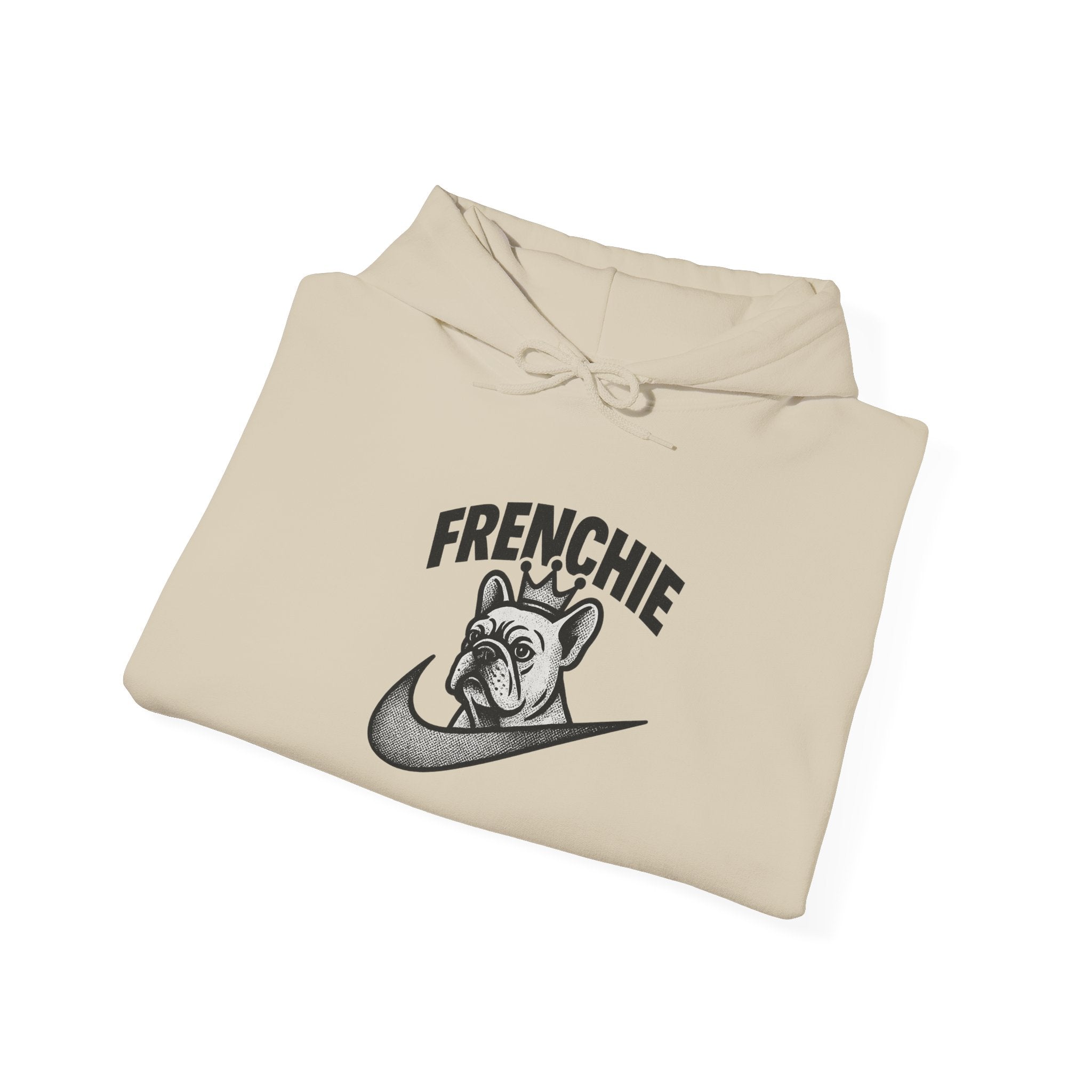 Frenchie Hoodie - Unisex Heavy Blend™, Dog Lover Sweatshirt, Perfect for Casual Wear, Gift for Pet Owners, Cozy Hooded Sweatshirt
