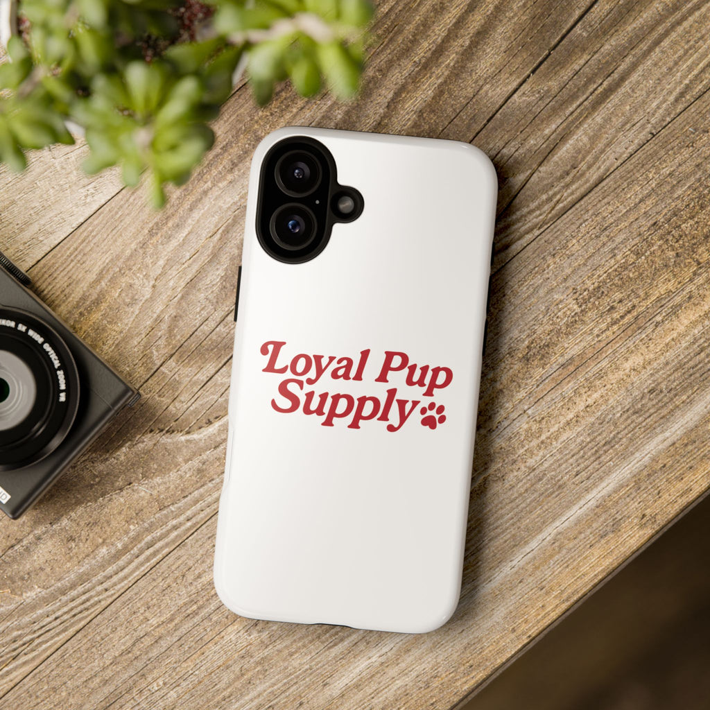Dog Lover Phone Case | Tough Cases for Loyal Pup Supply | Gift for Pet Owners, Unique Dog Accessories, Best Friend Gift