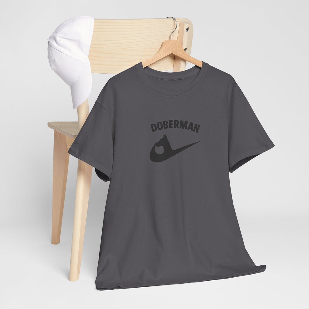 Doberman Unisex Tee – Bold Dog Lover Shirt, Guard Dog Style, Casual Pet Owner Apparel