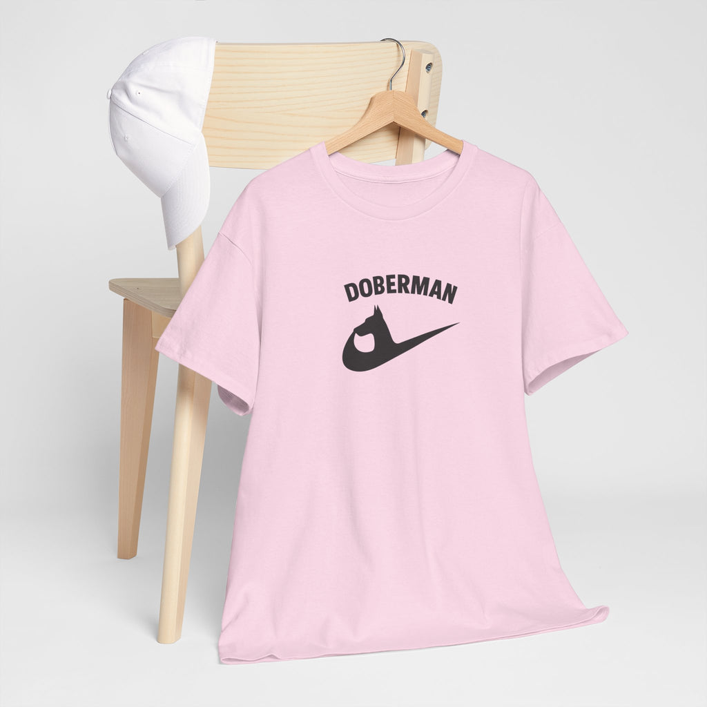 Doberman Unisex Tee – Bold Dog Lover Shirt, Guard Dog Style, Casual Pet Owner Apparel