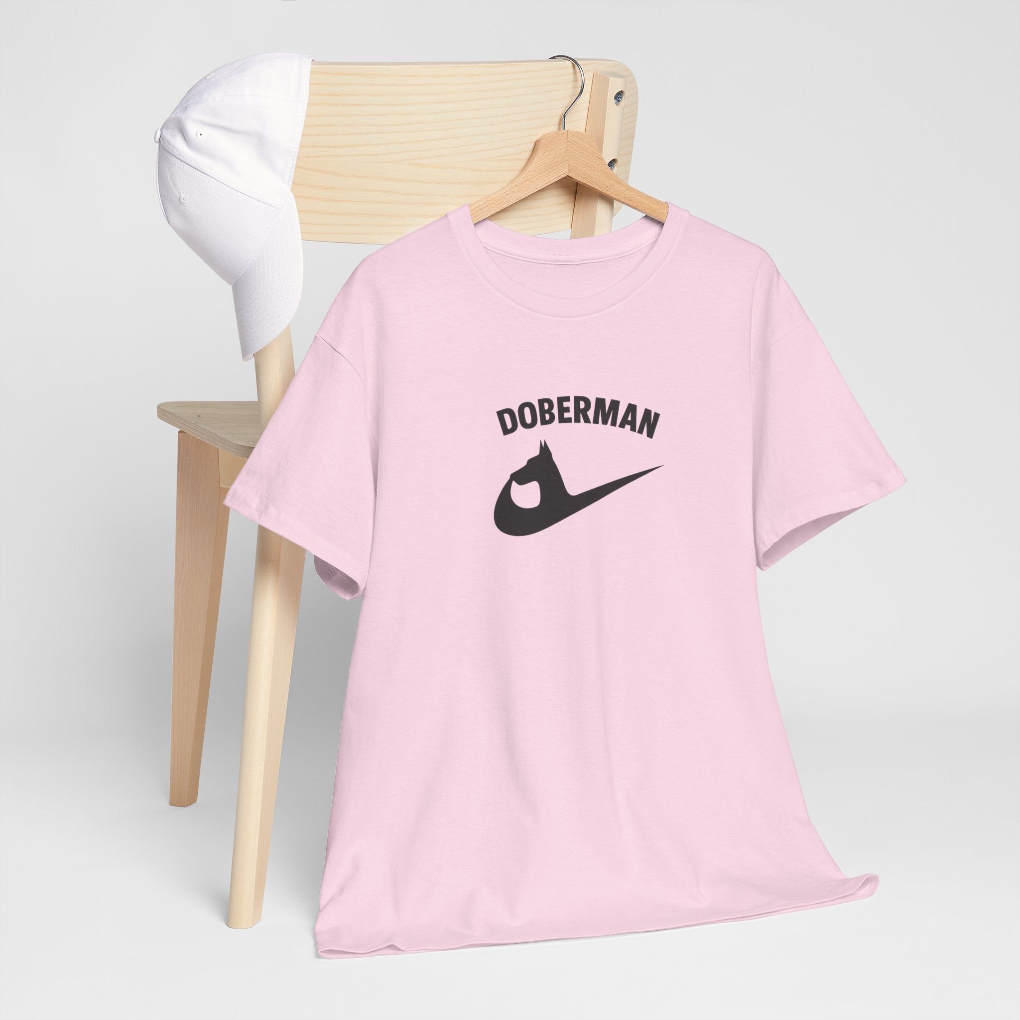 Doberman Unisex Tee – Bold Dog Lover Shirt, Guard Dog Style, Casual Pet Owner Apparel