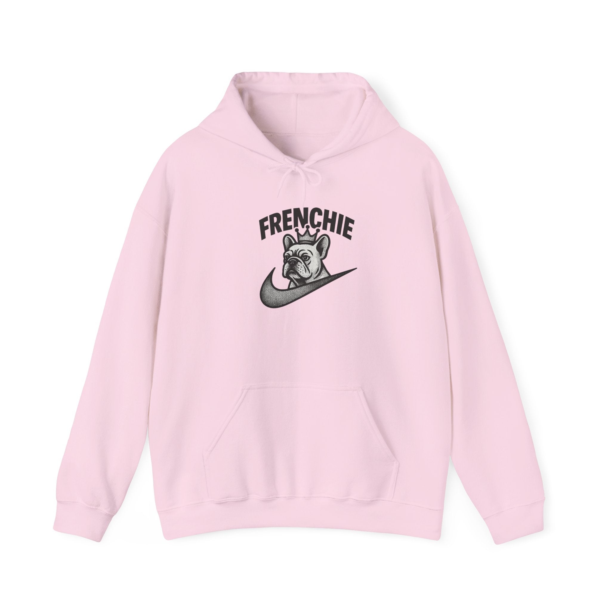 Frenchie Hoodie - Unisex Heavy Blend™, Dog Lover Sweatshirt, Perfect for Casual Wear, Gift for Pet Owners, Cozy Hooded Sweatshirt
