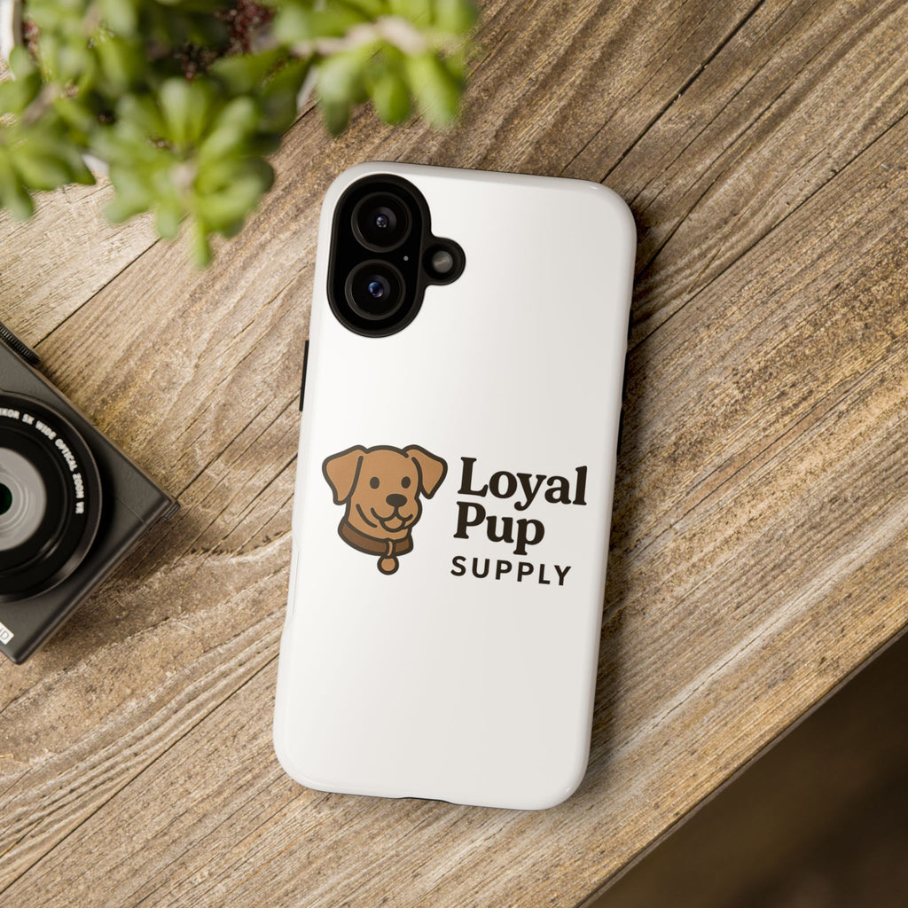 Custom Dog Lover Phone Case, Pet Owner Gifts, Loyal Pup Supply Case, Cute Dog Design, Unique Phone Cover for Dog Lovers