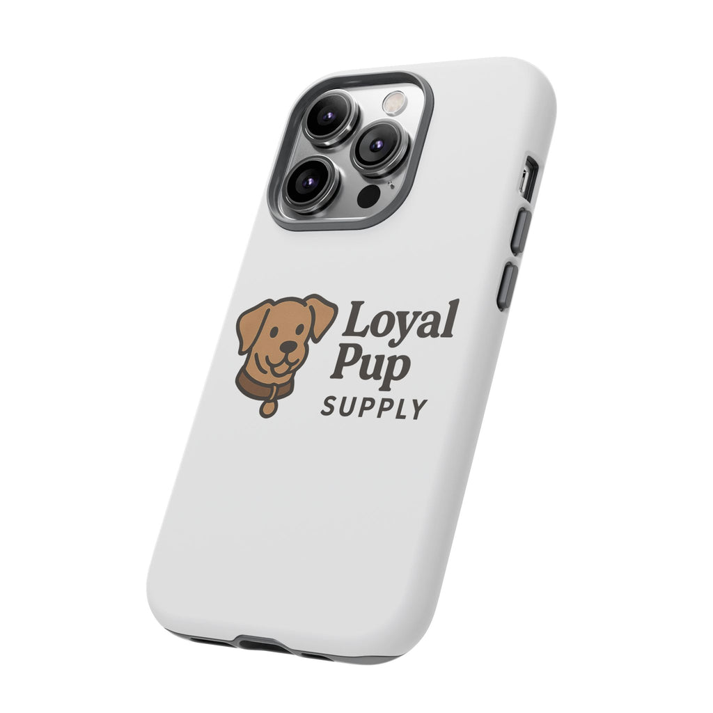 Custom Dog Lover Phone Case, Pet Owner Gifts, Loyal Pup Supply Case, Cute Dog Design, Unique Phone Cover for Dog Lovers
