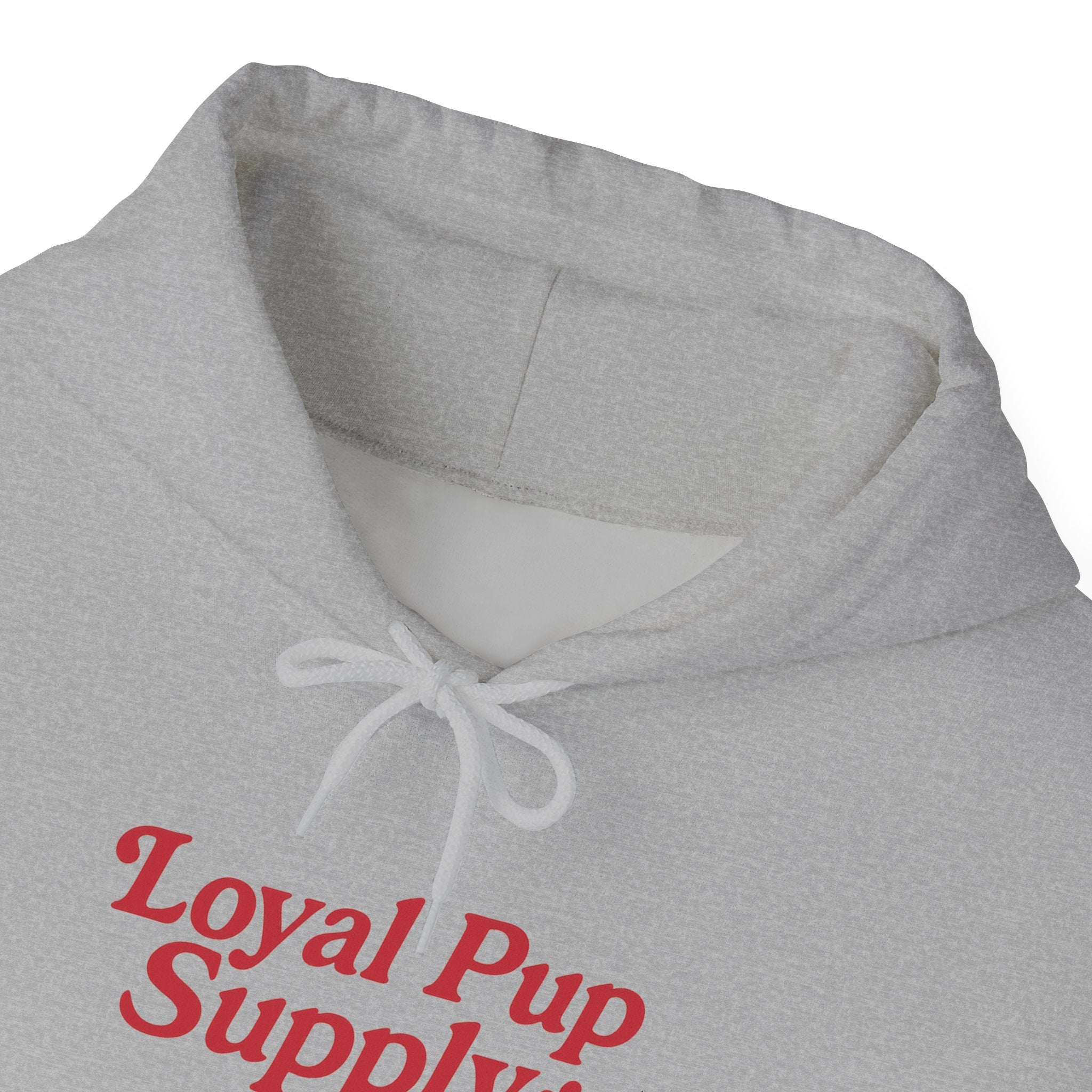 Loyal Pup Supply Hoodie, Cozy Sweatshirt for Dog Lovers, Perfect for Pet Owners, Gifts for Dog Moms, Cute Canine Apparel