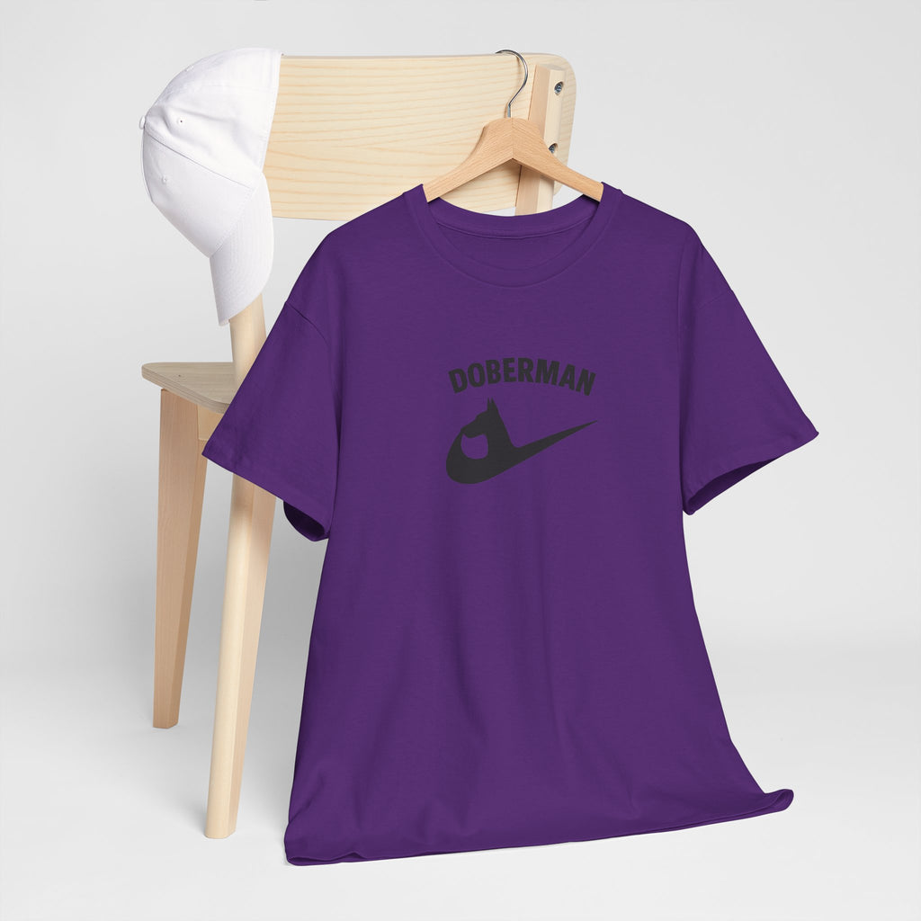 Doberman Unisex Tee – Bold Dog Lover Shirt, Guard Dog Style, Casual Pet Owner Apparel