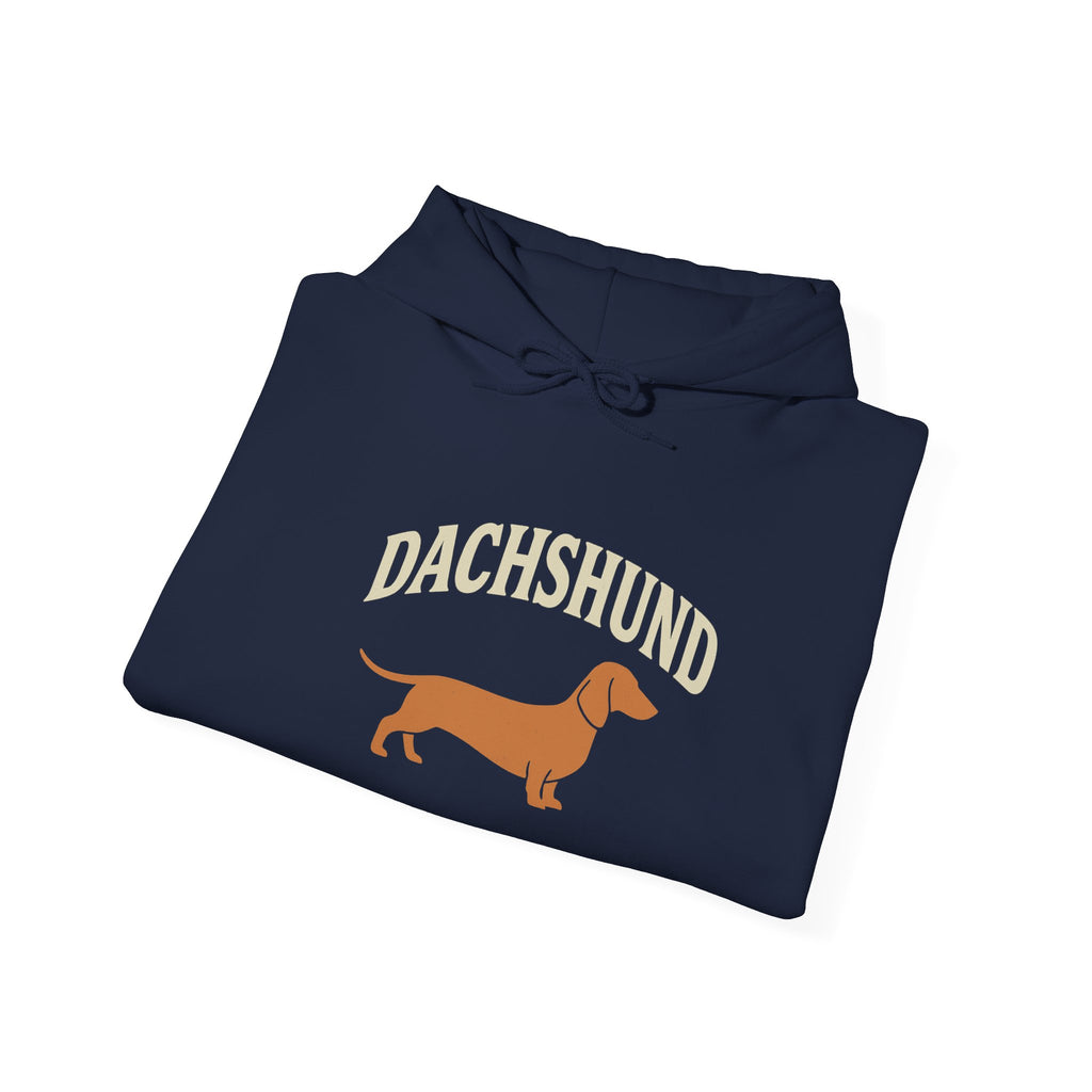 Dachshund Hoodie, Cozy Dog Lover Sweatshirt, Unisex Pet Gift, Perfect for Dog Owners, Casual Wear, Animal Enthusiast Apparel