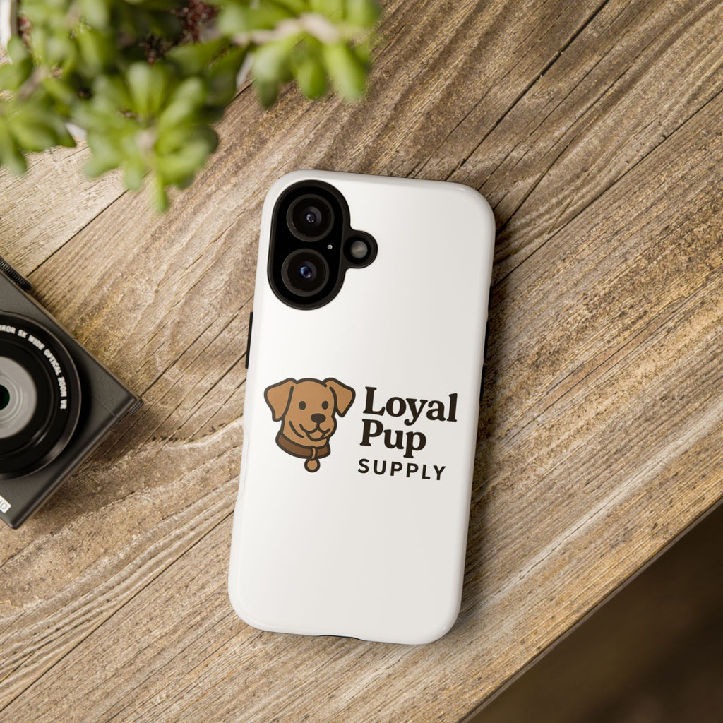 Custom Dog Lover Phone Case, Pet Owner Gifts, Loyal Pup Supply Case, Cute Dog Design, Unique Phone Cover for Dog Lovers