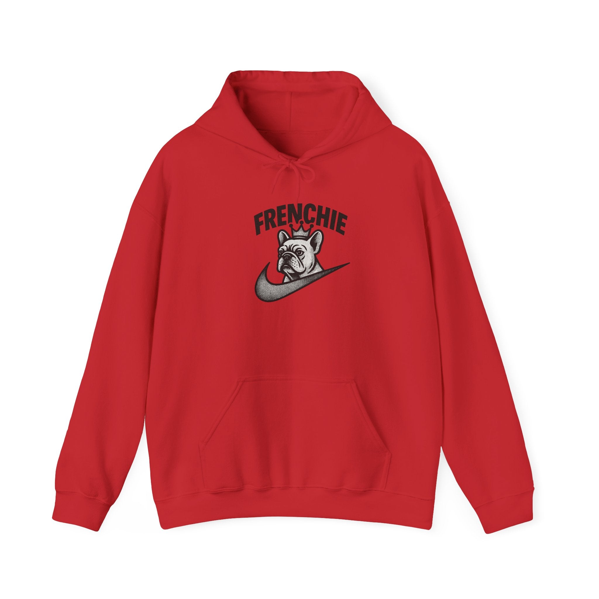 Frenchie Hoodie - Unisex Heavy Blend™, Dog Lover Sweatshirt, Perfect for Casual Wear, Gift for Pet Owners, Cozy Hooded Sweatshirt
