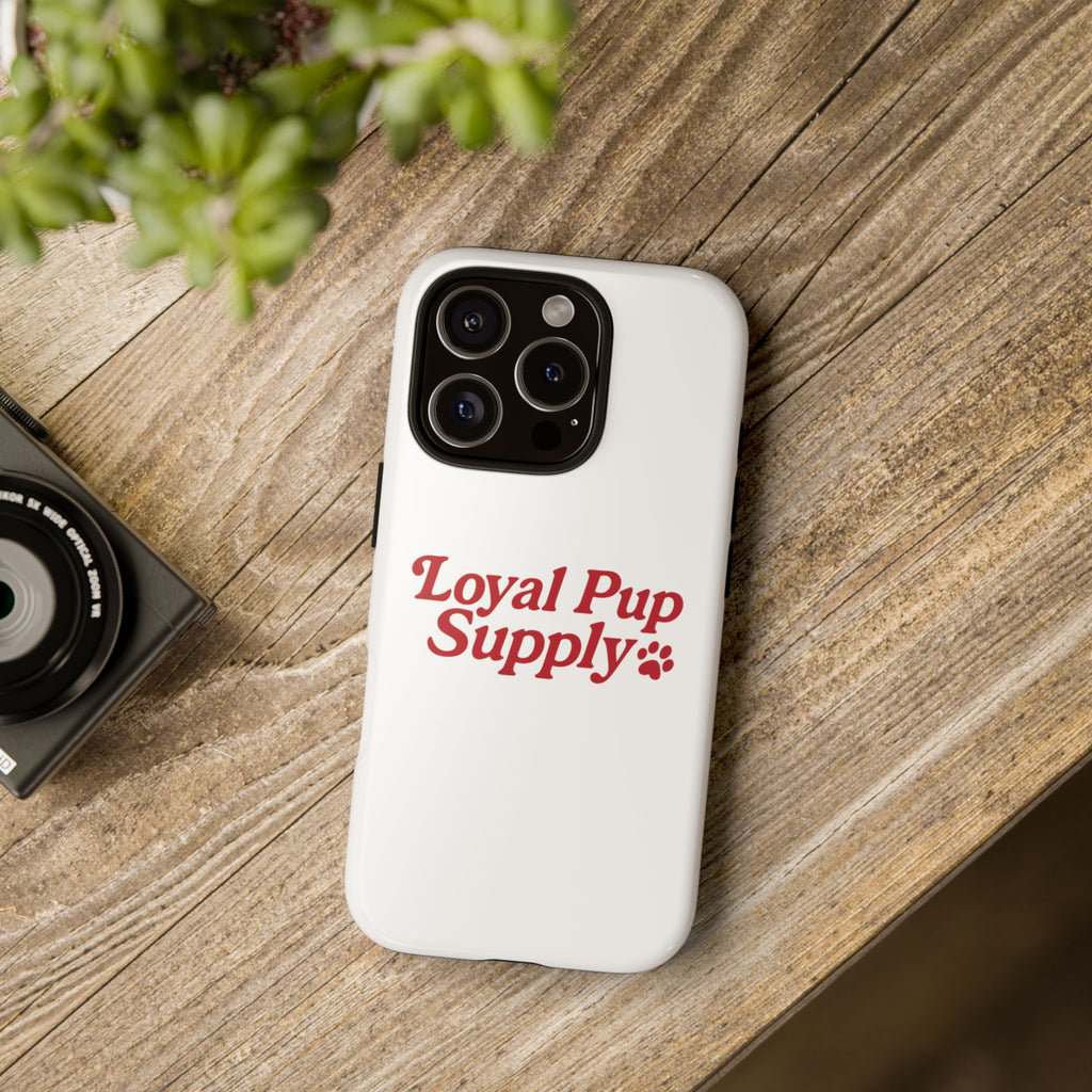 Dog Lover Phone Case | Tough Cases for Loyal Pup Supply | Gift for Pet Owners, Unique Dog Accessories, Best Friend Gift