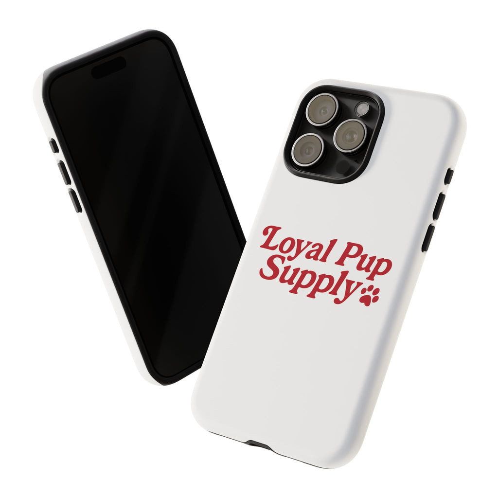Dog Lover Phone Case | Tough Cases for Loyal Pup Supply | Gift for Pet Owners, Unique Dog Accessories, Best Friend Gift