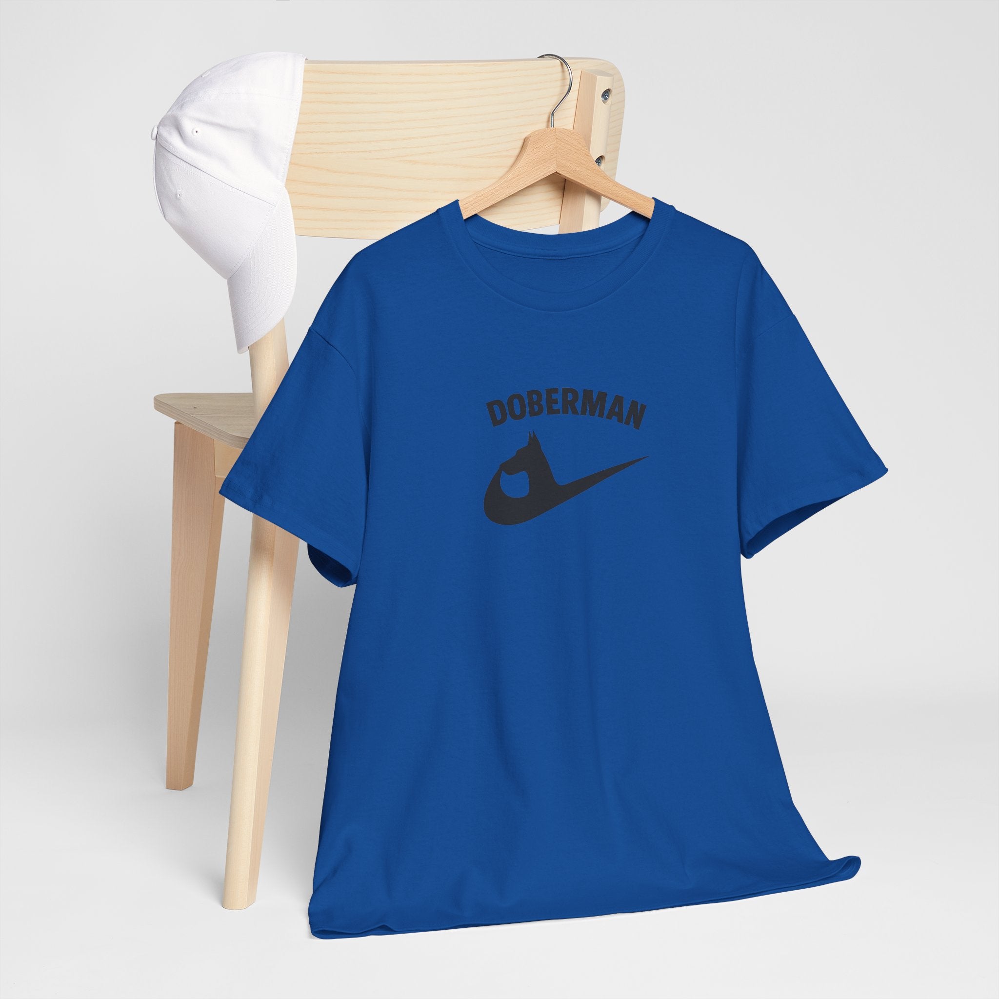 Doberman Unisex Tee – Bold Dog Lover Shirt, Guard Dog Style, Casual Pet Owner Apparel