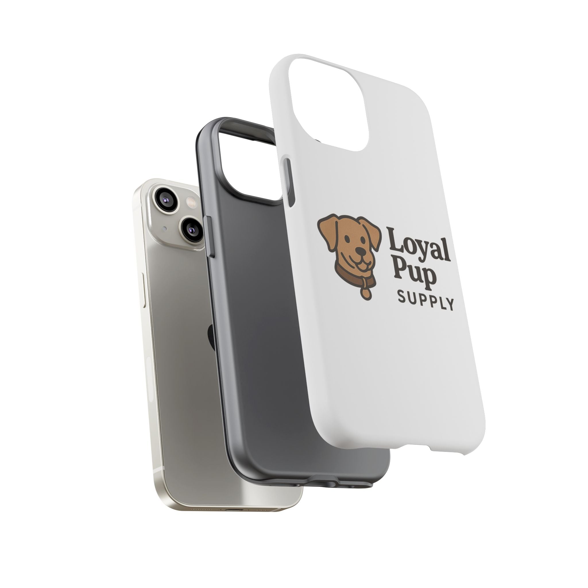 Custom Dog Lover Phone Case, Pet Owner Gifts, Loyal Pup Supply Case, Cute Dog Design, Unique Phone Cover for Dog Lovers