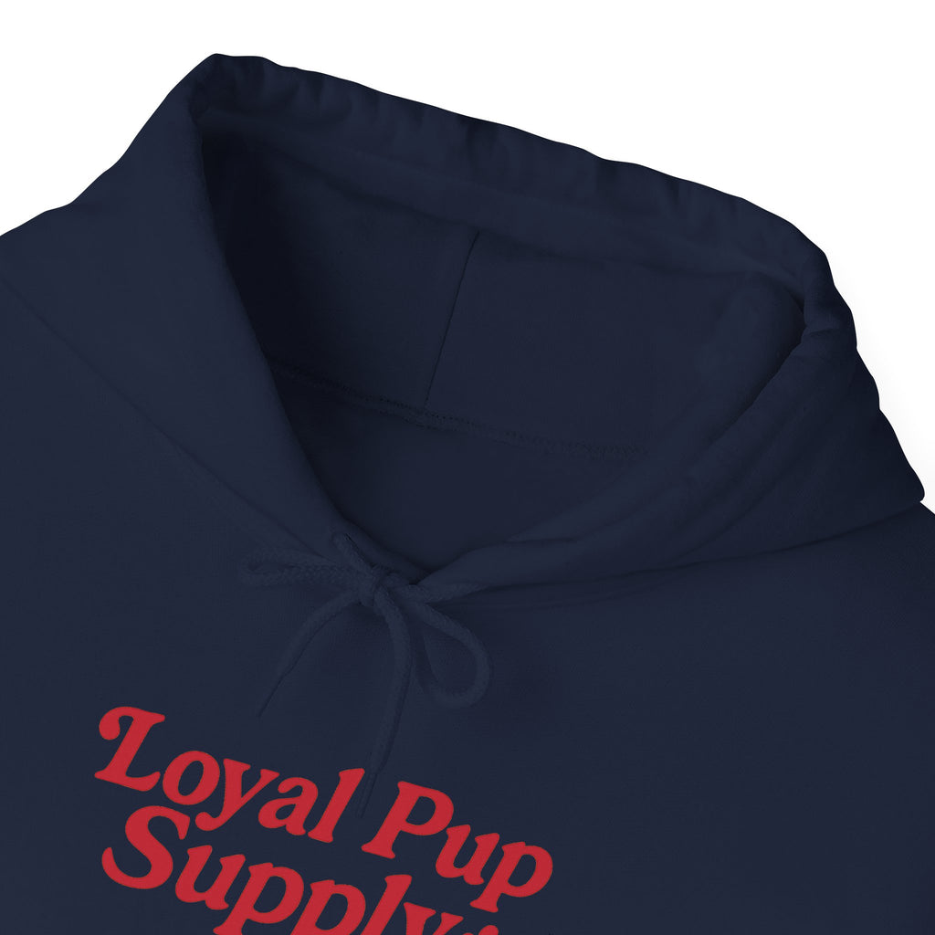 Loyal Pup Supply Hoodie, Cozy Sweatshirt for Dog Lovers, Perfect for Pet Owners, Gifts for Dog Moms, Cute Canine Apparel