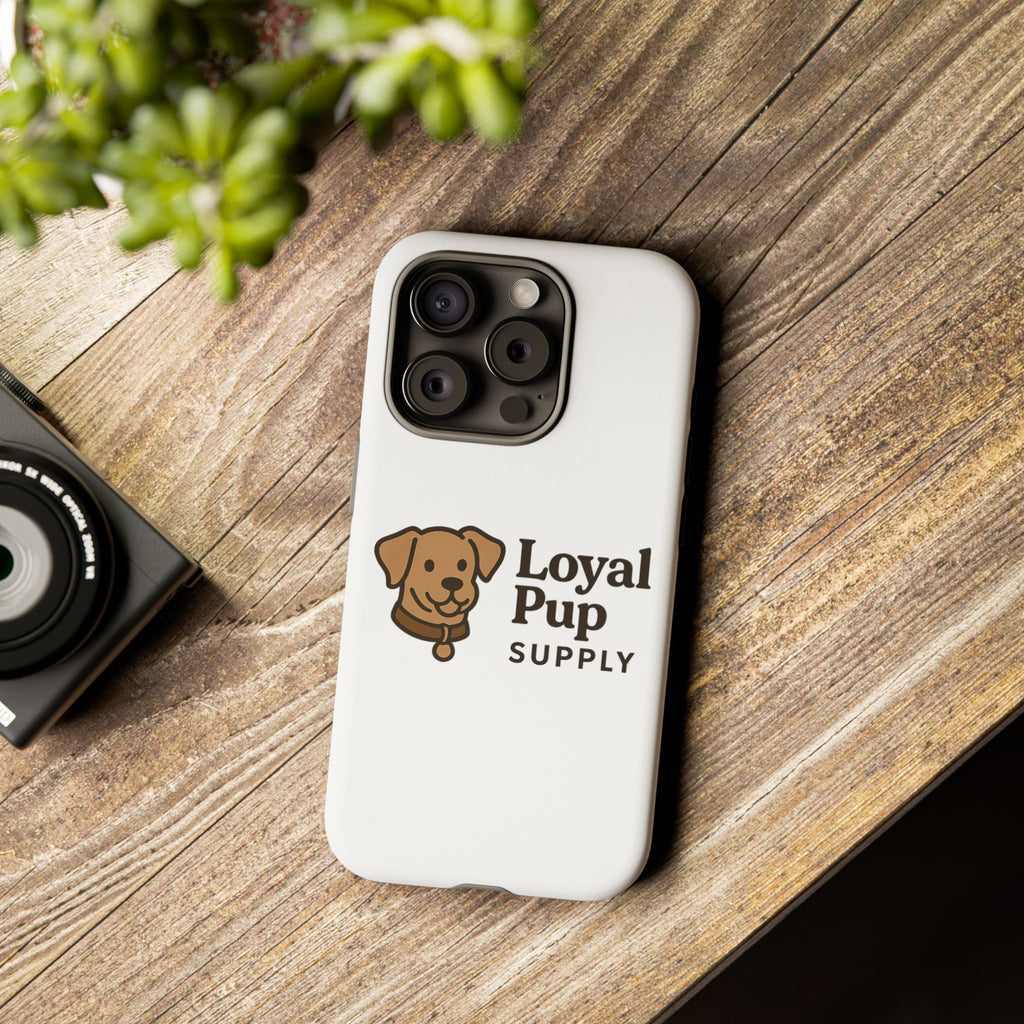 Custom Dog Lover Phone Case, Pet Owner Gifts, Loyal Pup Supply Case, Cute Dog Design, Unique Phone Cover for Dog Lovers