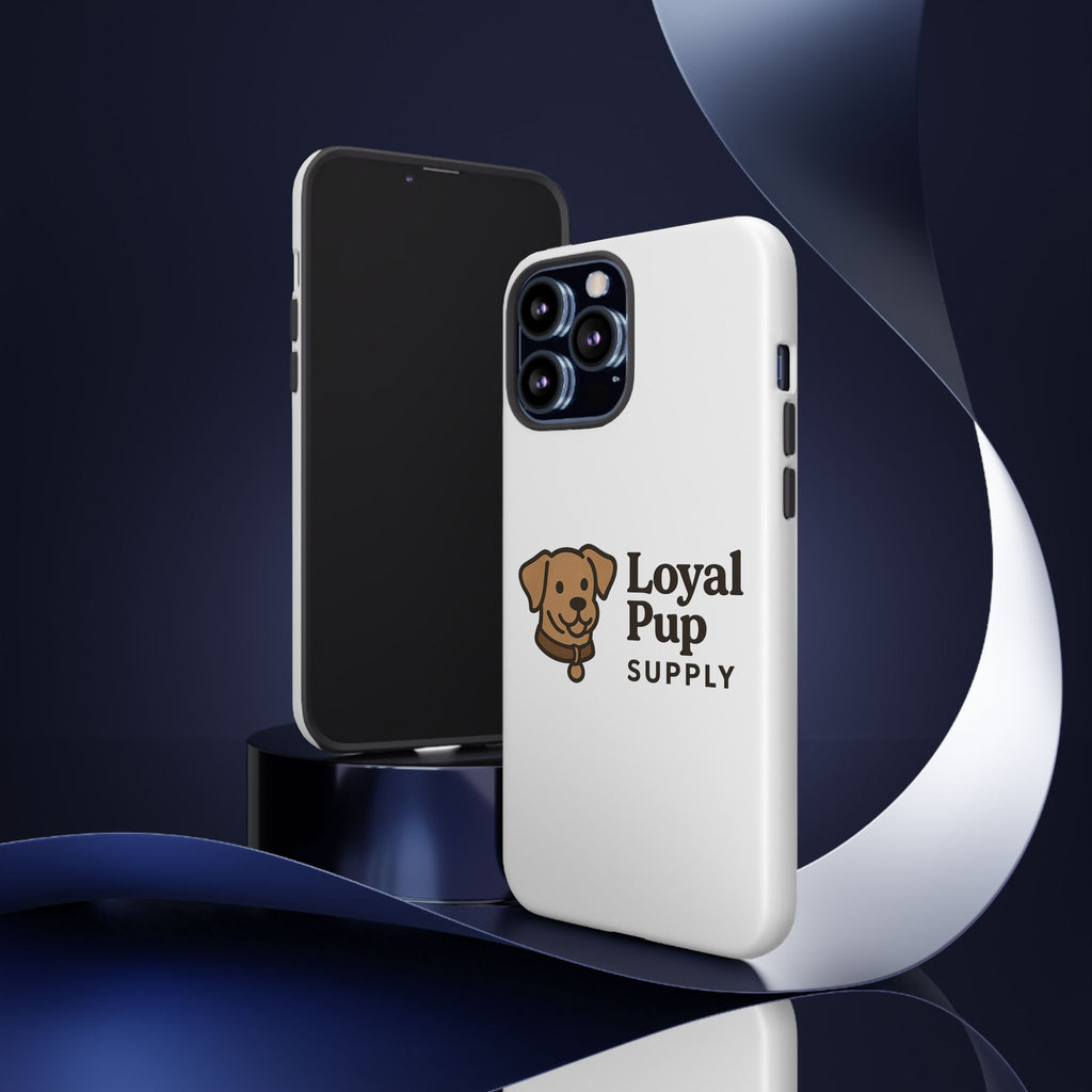 Custom Dog Lover Phone Case, Pet Owner Gifts, Loyal Pup Supply Case, Cute Dog Design, Unique Phone Cover for Dog Lovers