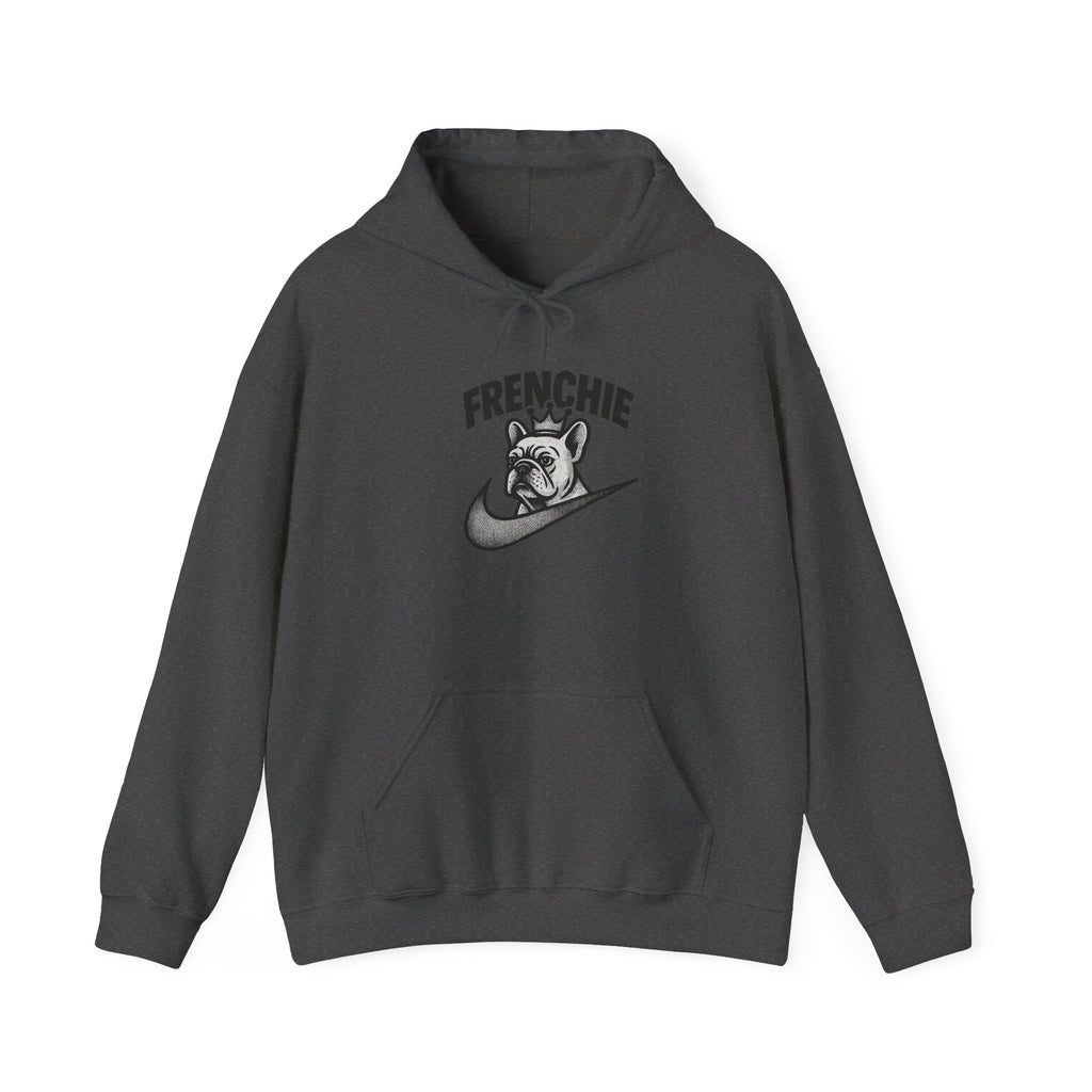 Frenchie Hoodie - Unisex Heavy Blend™, Dog Lover Sweatshirt, Perfect for Casual Wear, Gift for Pet Owners, Cozy Hooded Sweatshirt