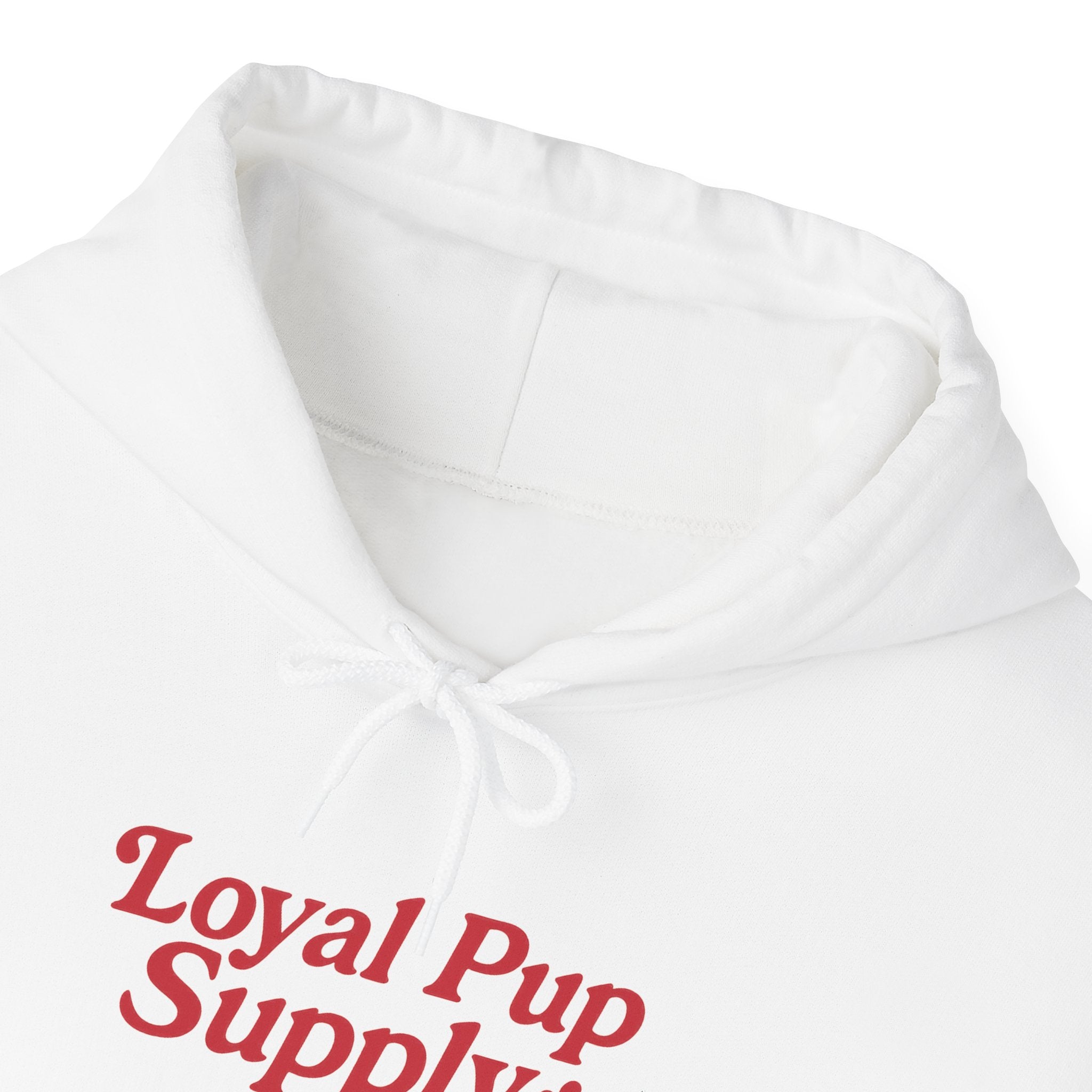 Loyal Pup Supply Hoodie, Cozy Sweatshirt for Dog Lovers, Perfect for Pet Owners, Gifts for Dog Moms, Cute Canine Apparel