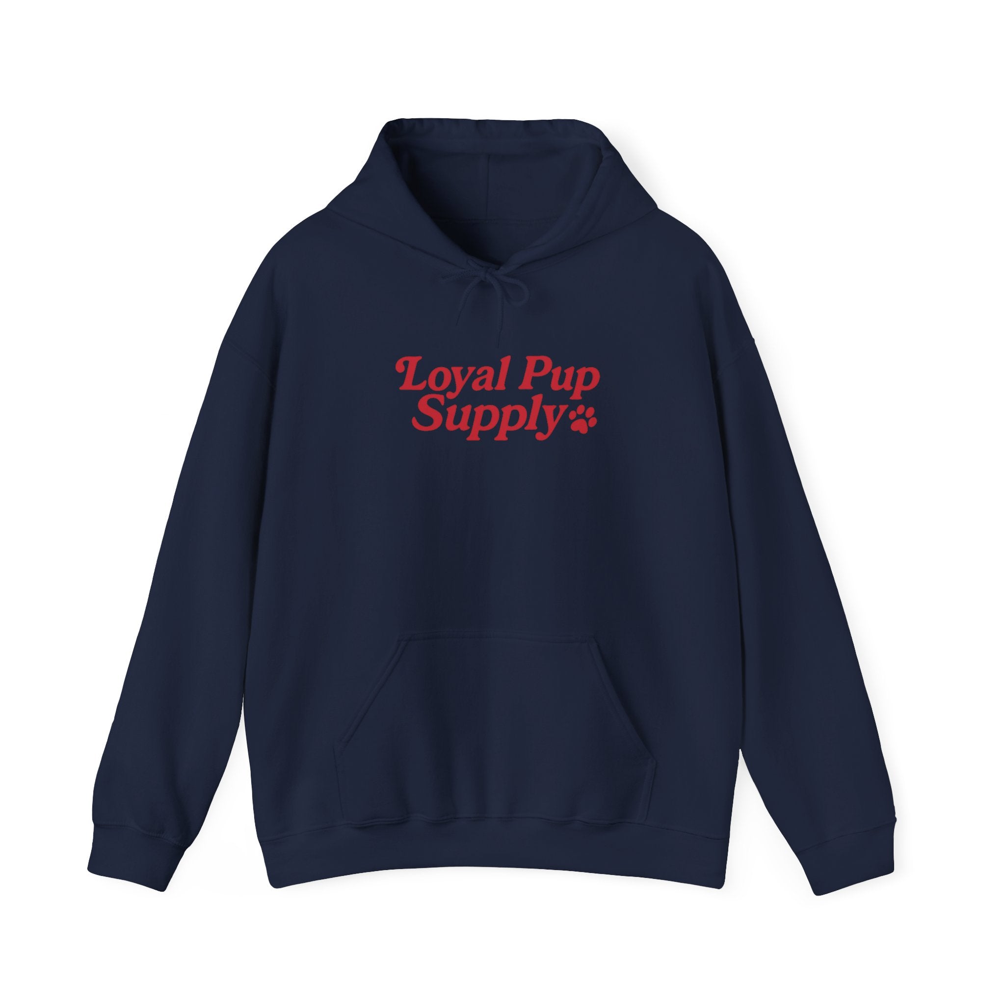 Loyal Pup Supply Hoodie, Cozy Sweatshirt for Dog Lovers, Perfect for Pet Owners, Gifts for Dog Moms, Cute Canine Apparel