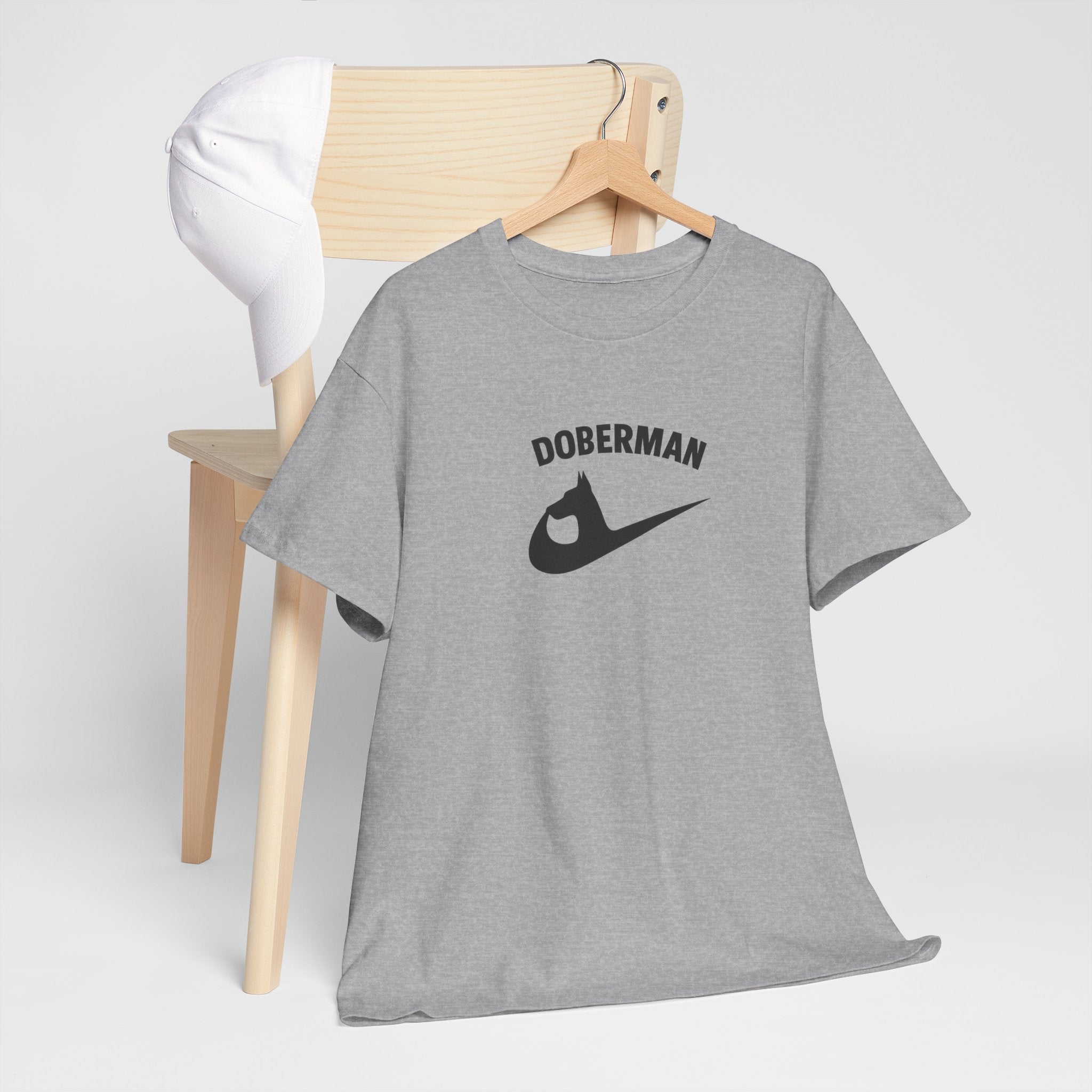 Doberman Unisex Tee – Bold Dog Lover Shirt, Guard Dog Style, Casual Pet Owner Apparel