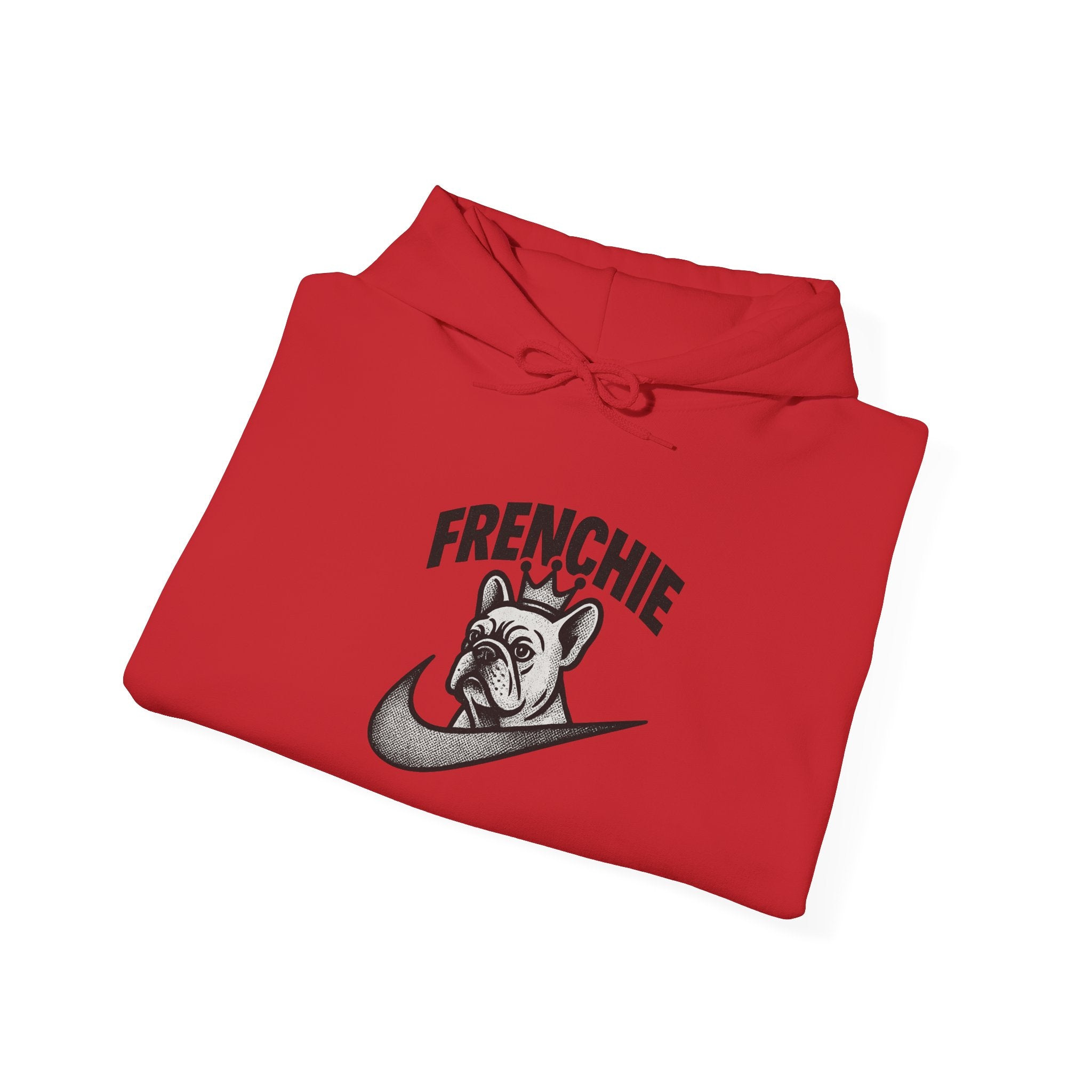 Frenchie Hoodie - Unisex Heavy Blend™, Dog Lover Sweatshirt, Perfect for Casual Wear, Gift for Pet Owners, Cozy Hooded Sweatshirt