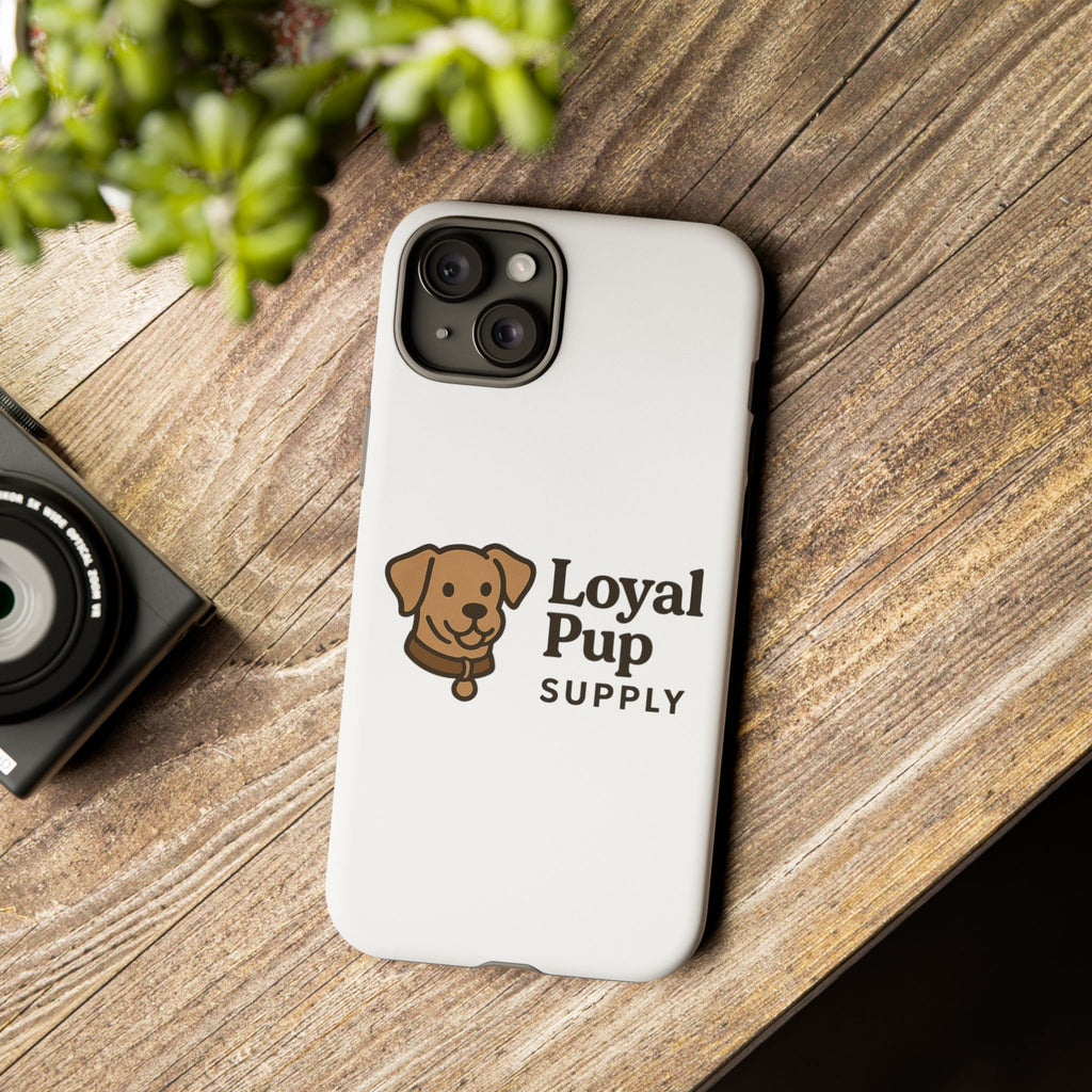 Custom Dog Lover Phone Case, Pet Owner Gifts, Loyal Pup Supply Case, Cute Dog Design, Unique Phone Cover for Dog Lovers